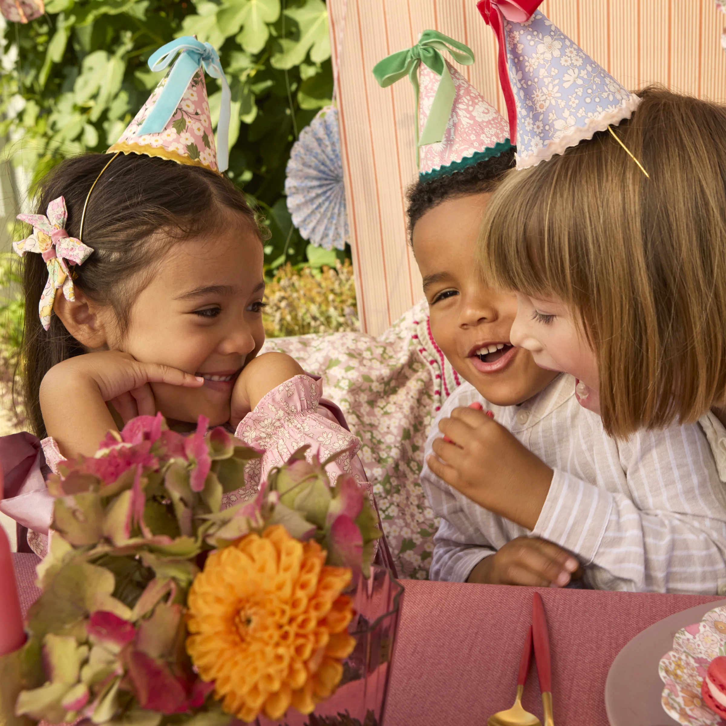 Meri Meri x Liberty Party Hats (x 8) - Image 2