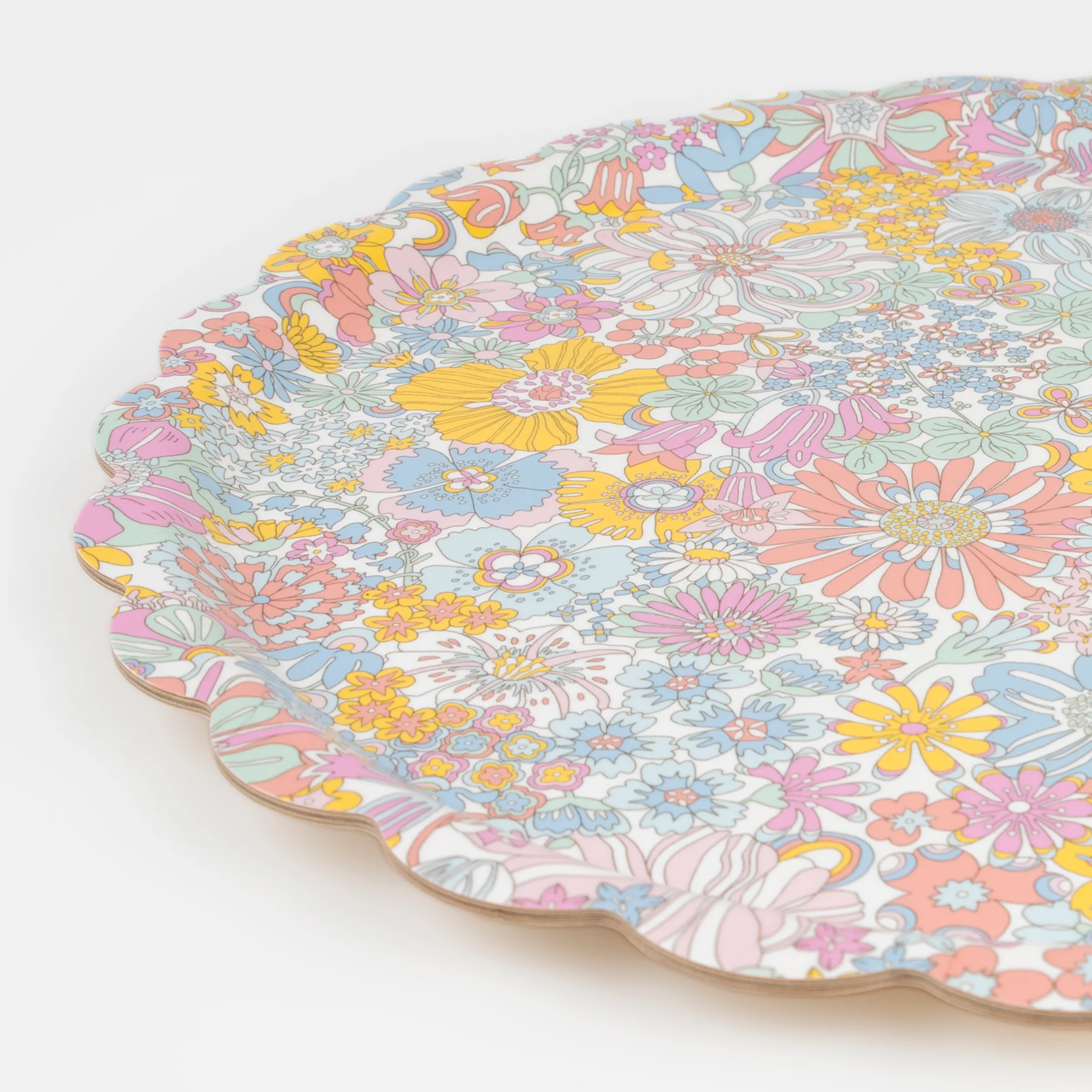 Meri Meri x Liberty Rainbow Garden Large Tray - Image 3