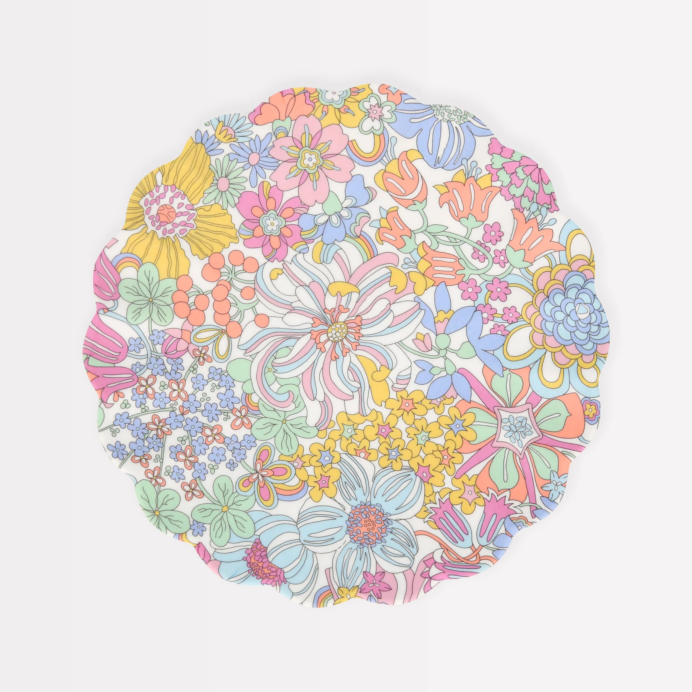 Meri Meri x Liberty Rainbow Garden Reusable Small Plate