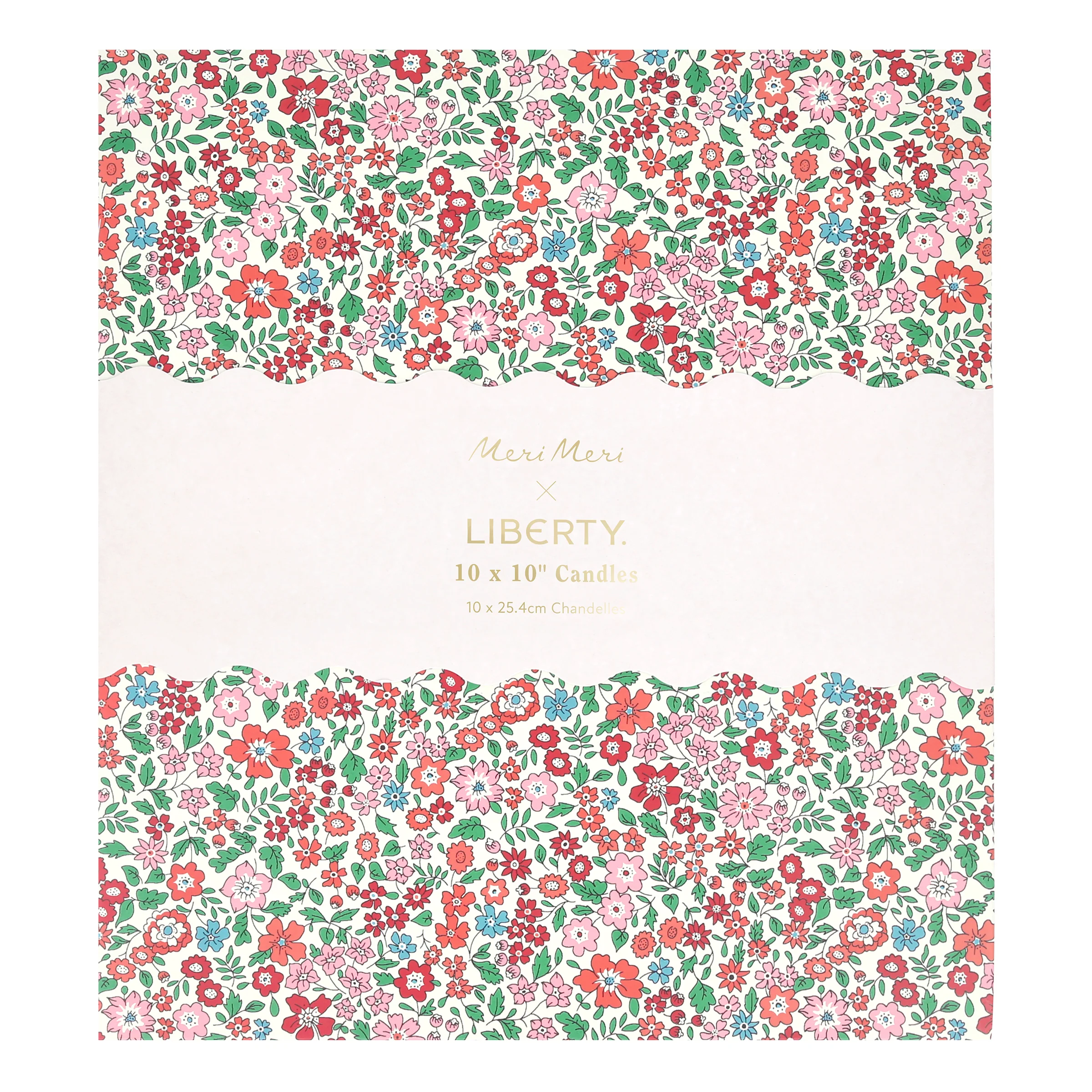 Meri Meri x Liberty Sweet Meadow Candle Gift Box (x 10) - Image 5