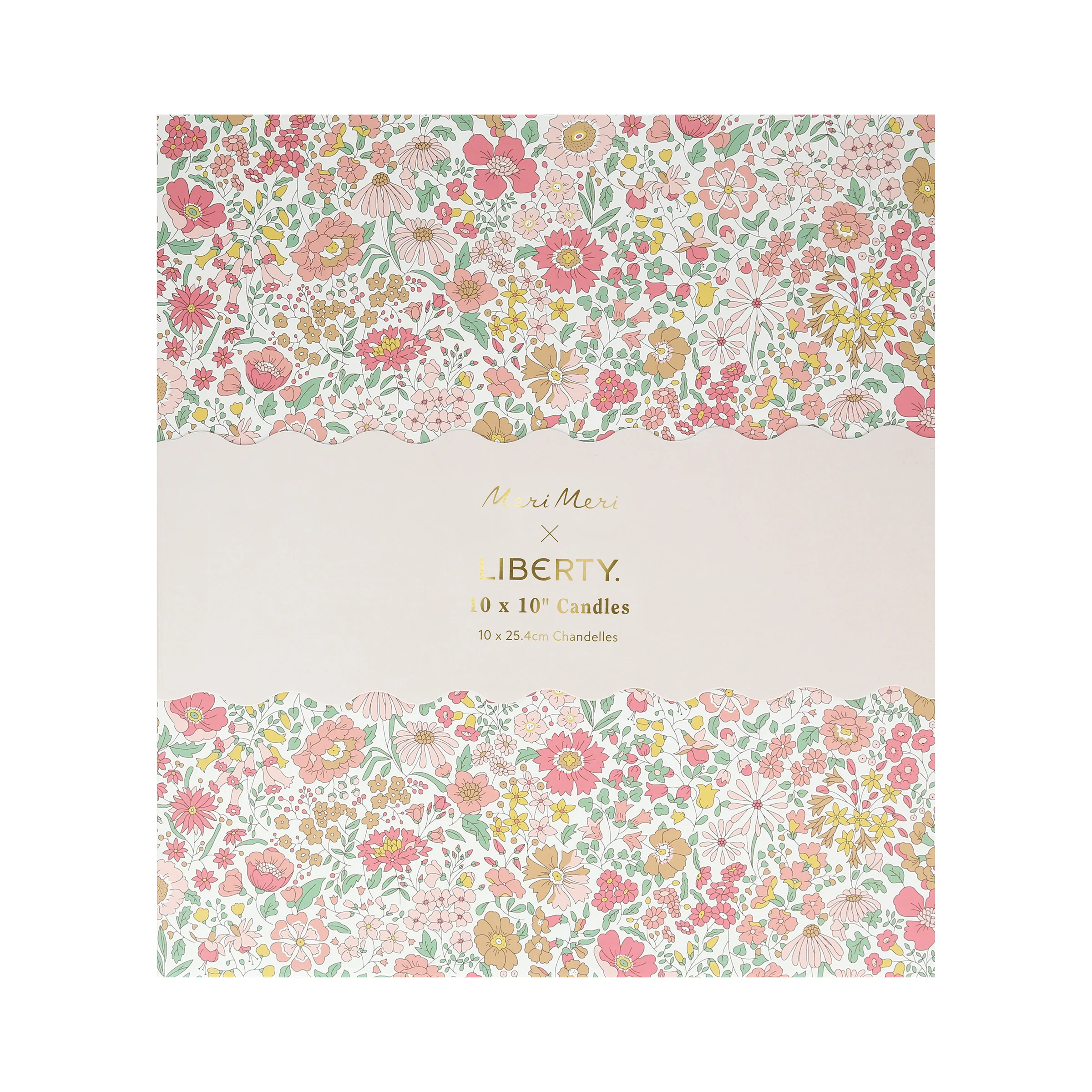 Meri Meri x Liberty Wharfedale Candle Gift Box (x 10) - Image 4