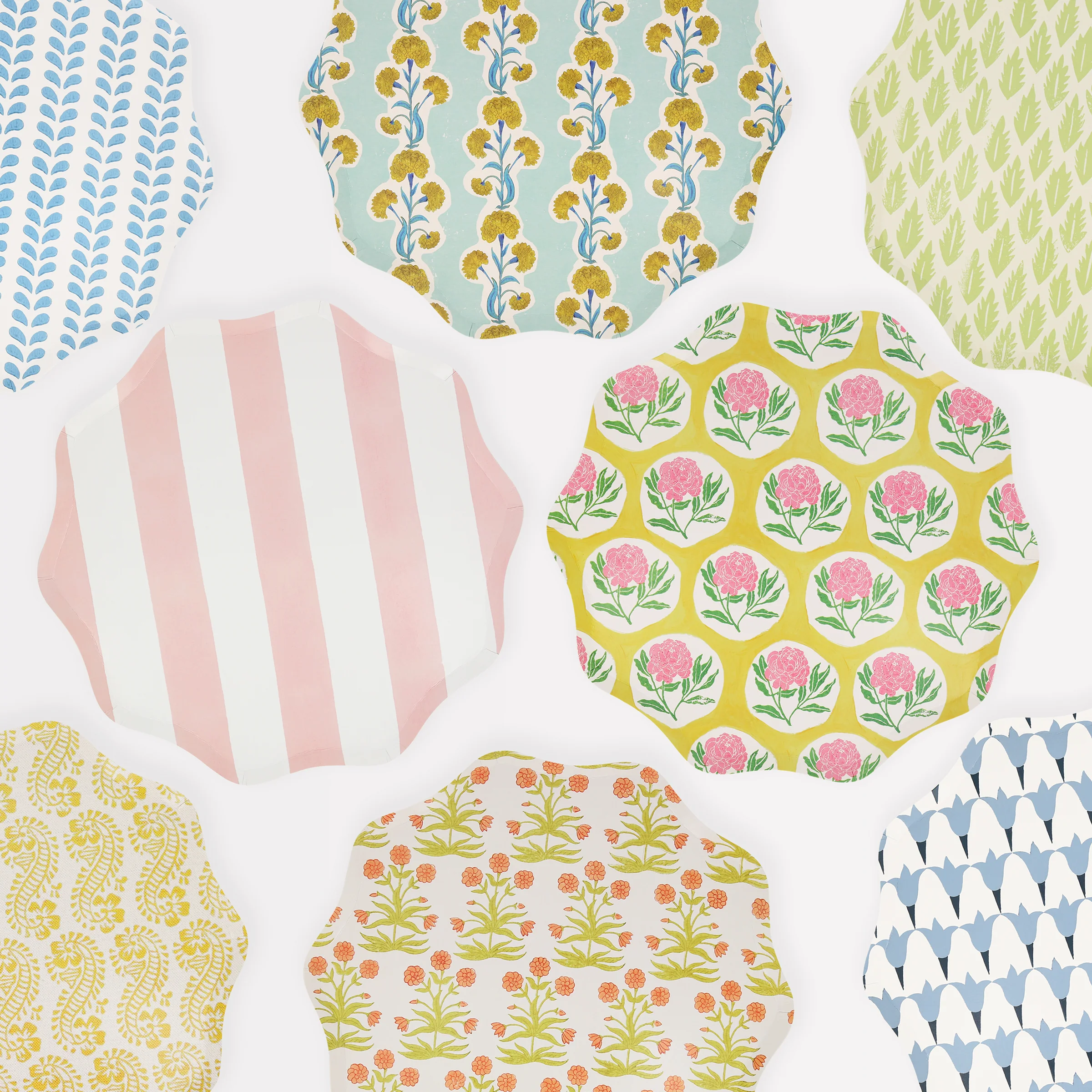 Meri Meri x Molly Mahon Dinner Plates (x 8)