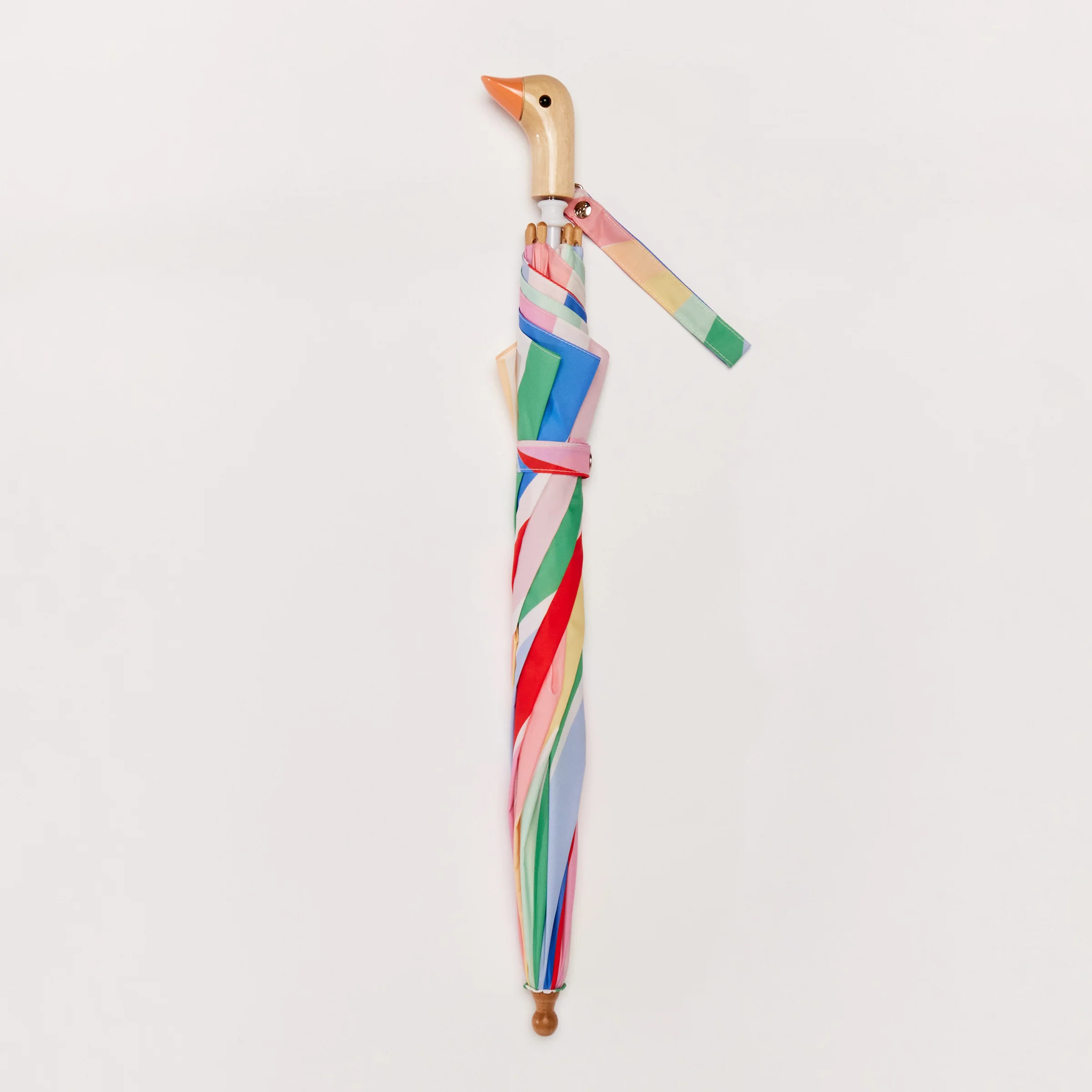 Meri Meri x Original Duckhead Rainbow Stripes Duckling Umbrella - Image 5
