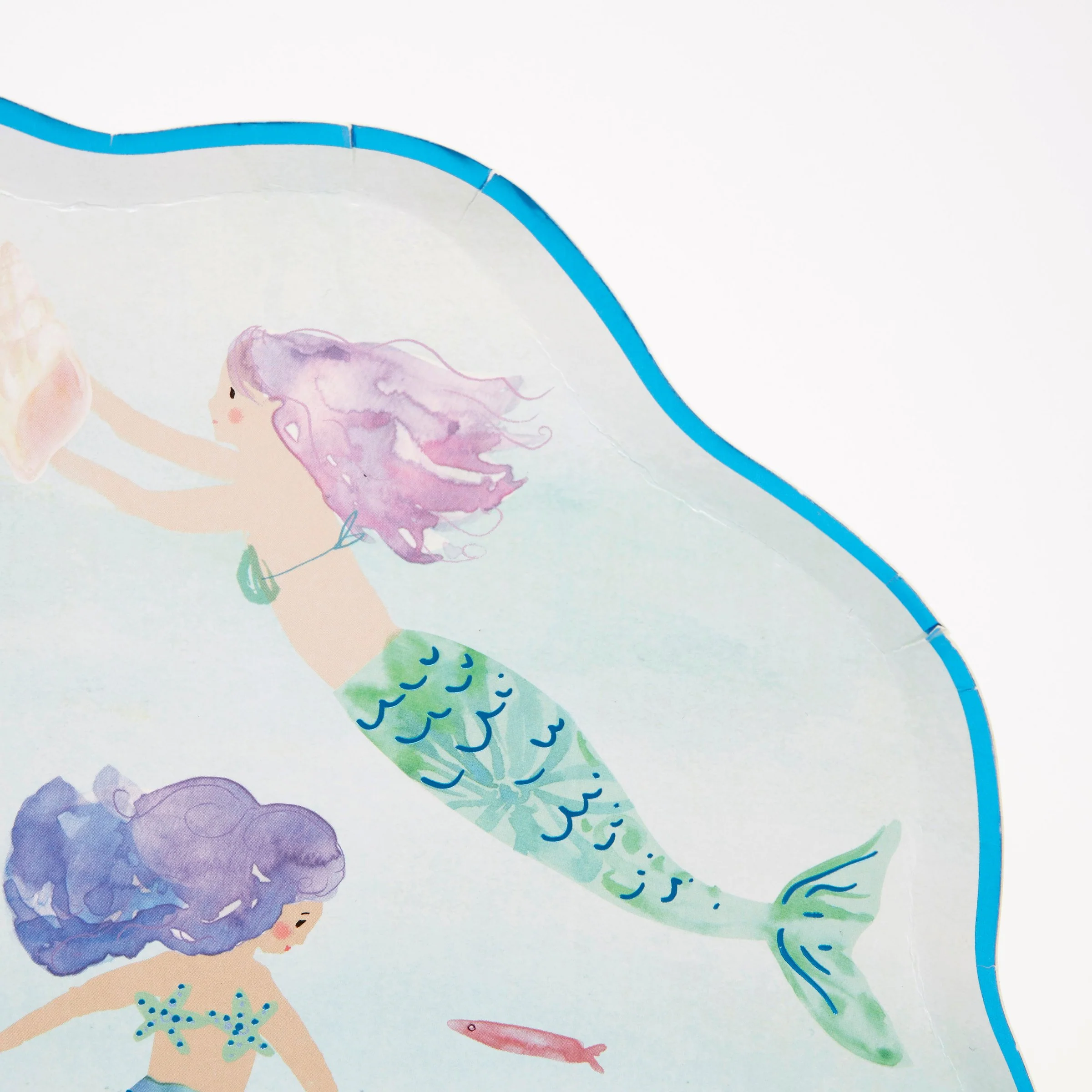Mermaids Swimming Plates (x 8) - Image 3
