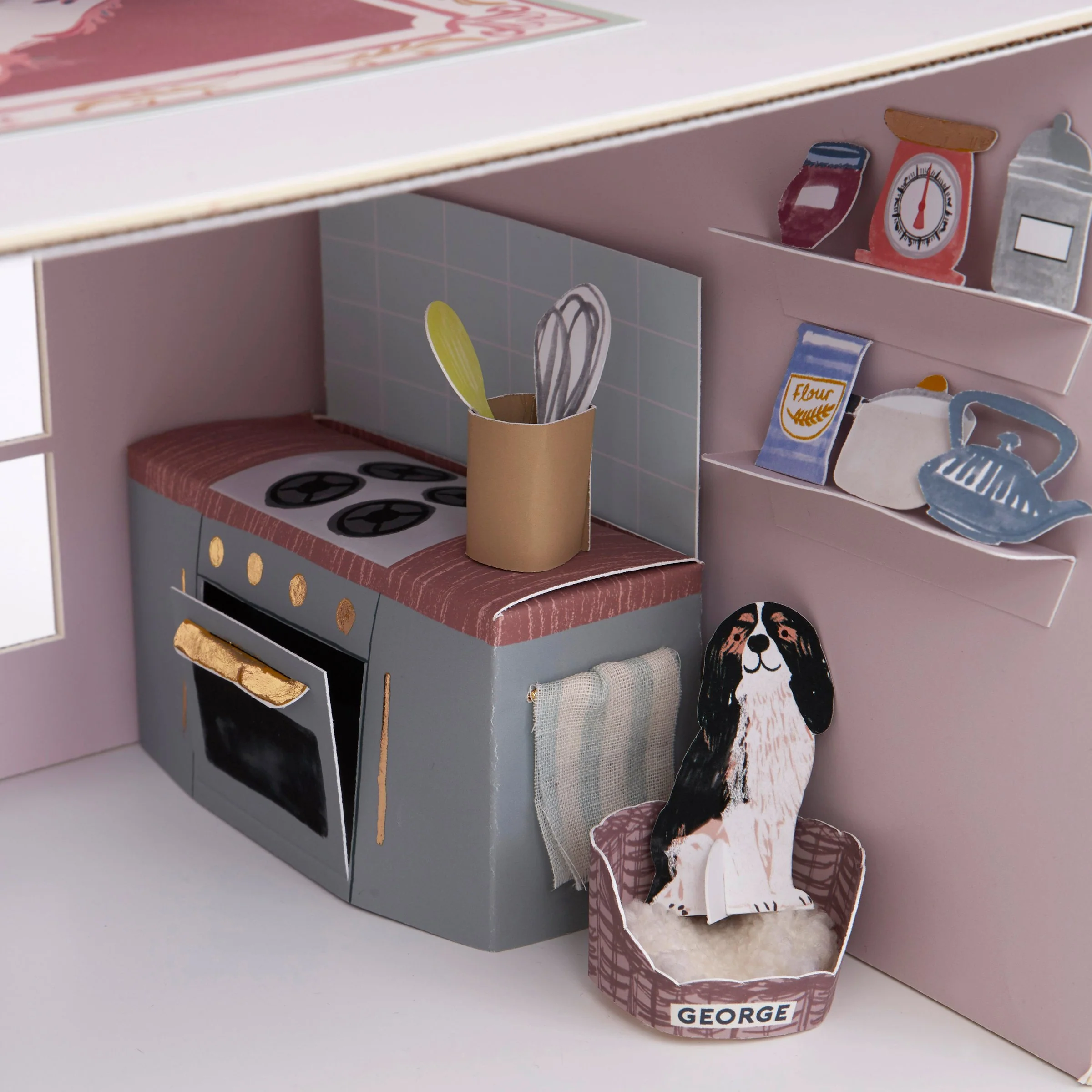 Mini Paper Dolls House - Image 5