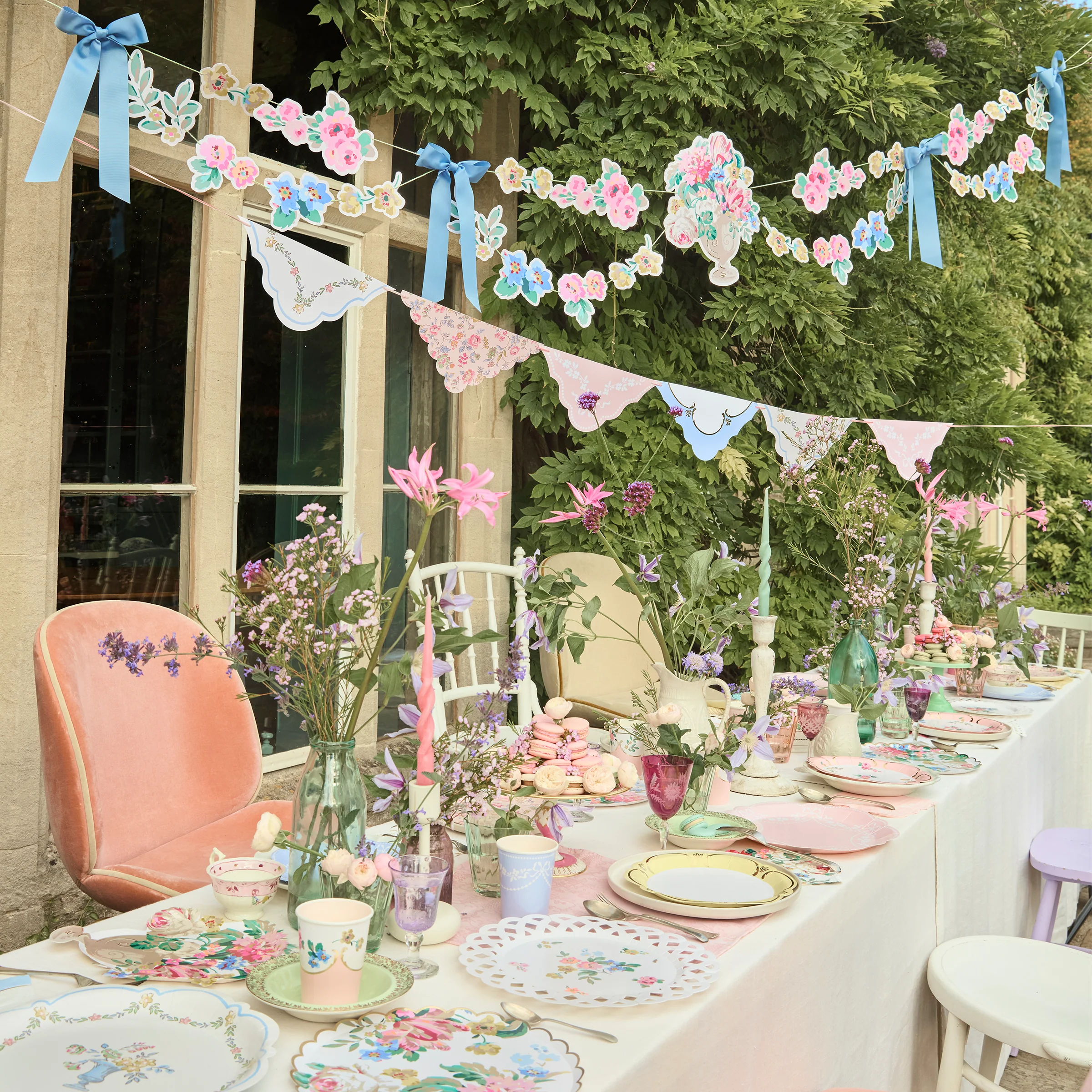 Mixed Floral Garland Set - Image 2