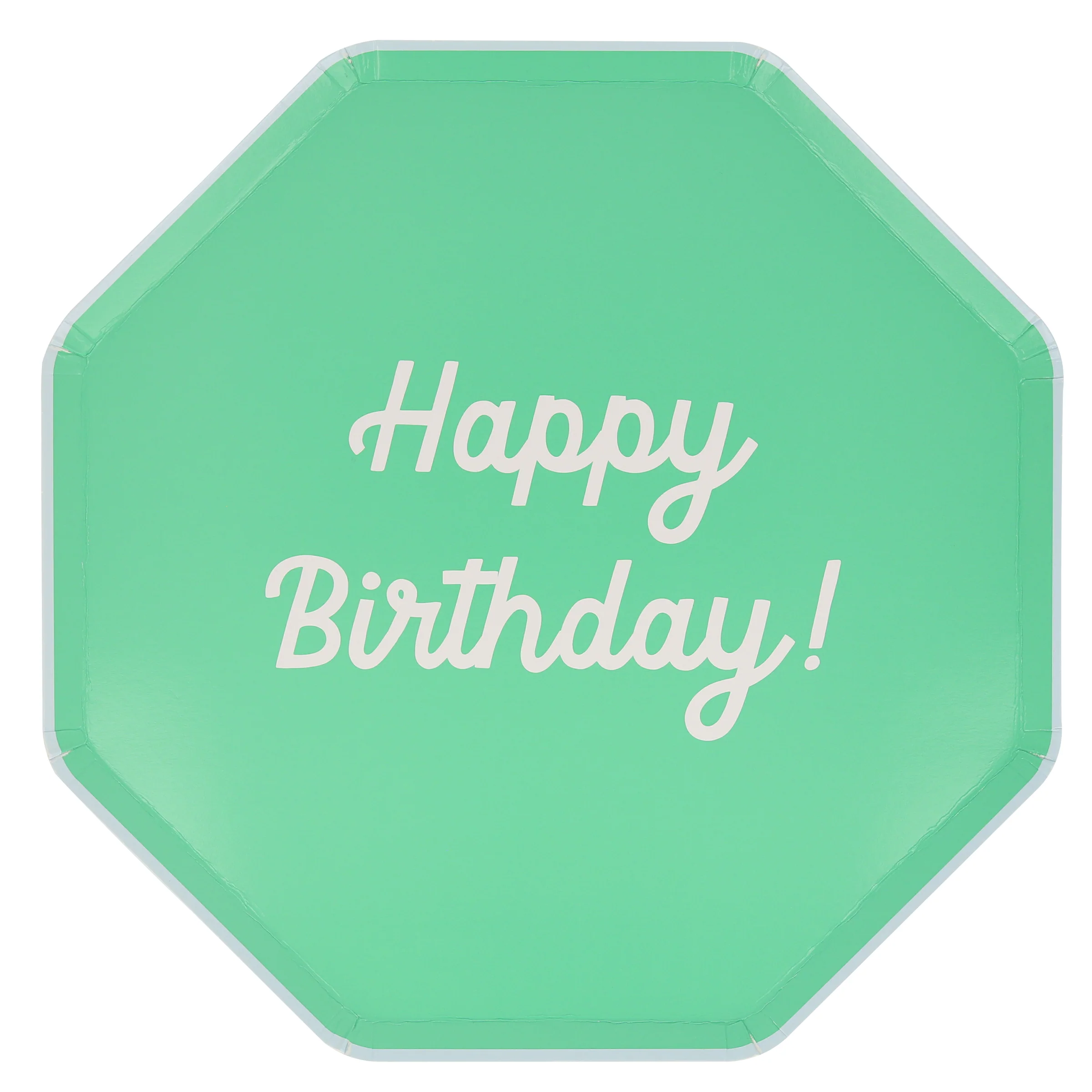 Mixed Happy Birthday Dinner Plates (x 8) - Image 12