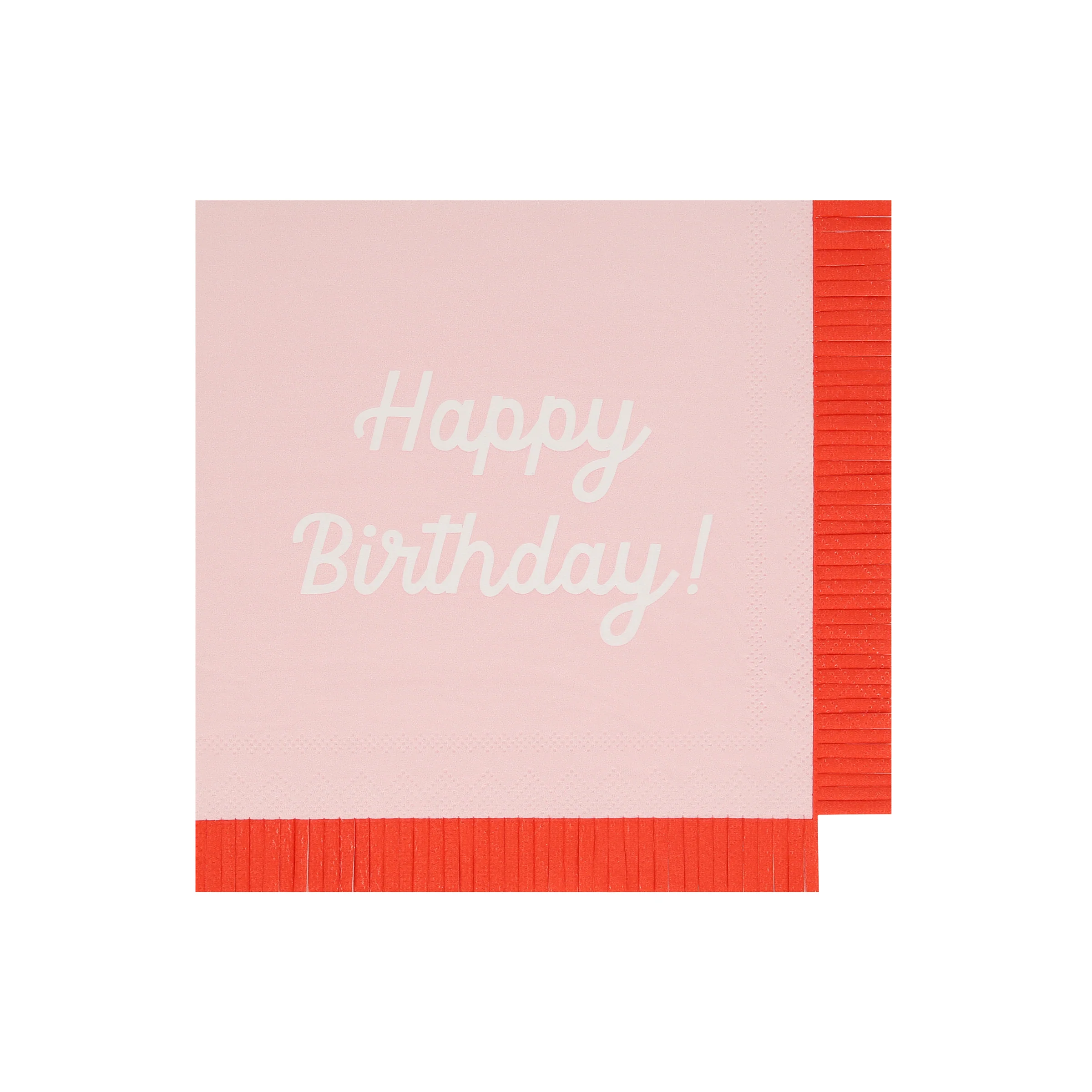 Mixed Happy Birthday Large Napkins (x 16) - Image 10