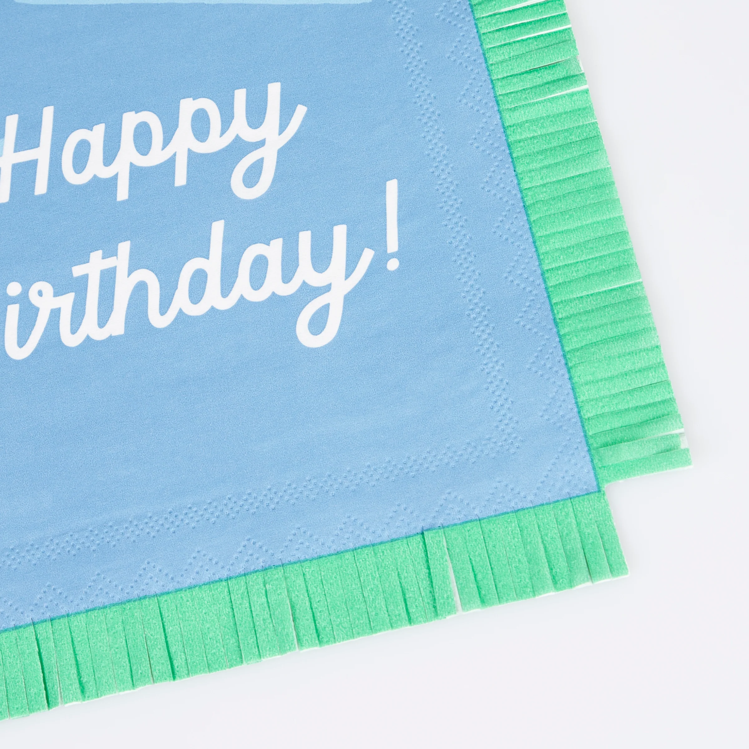 Mixed Happy Birthday Large Napkins (x 16) - Image 2
