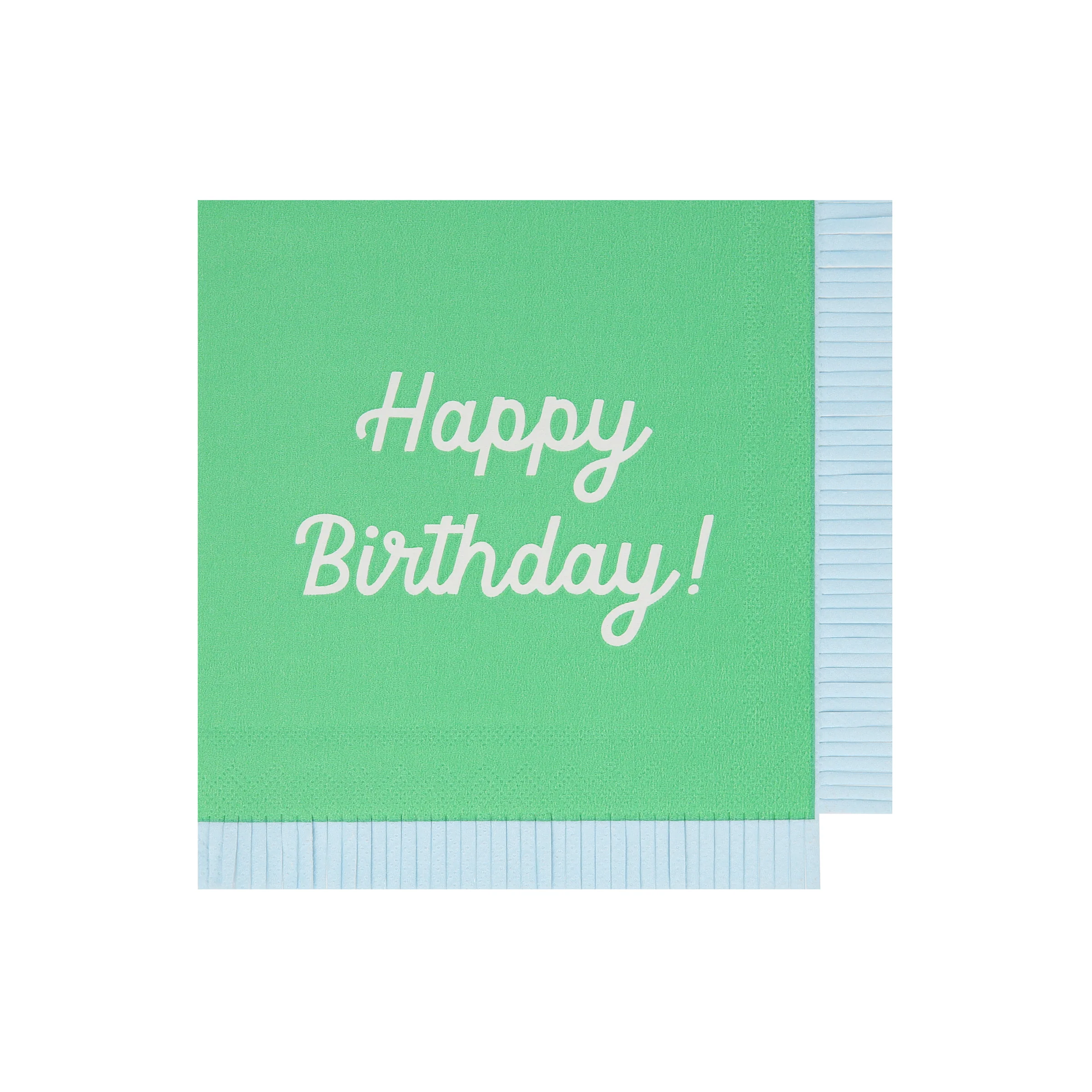 Mixed Happy Birthday Large Napkins (x 16) - Image 9
