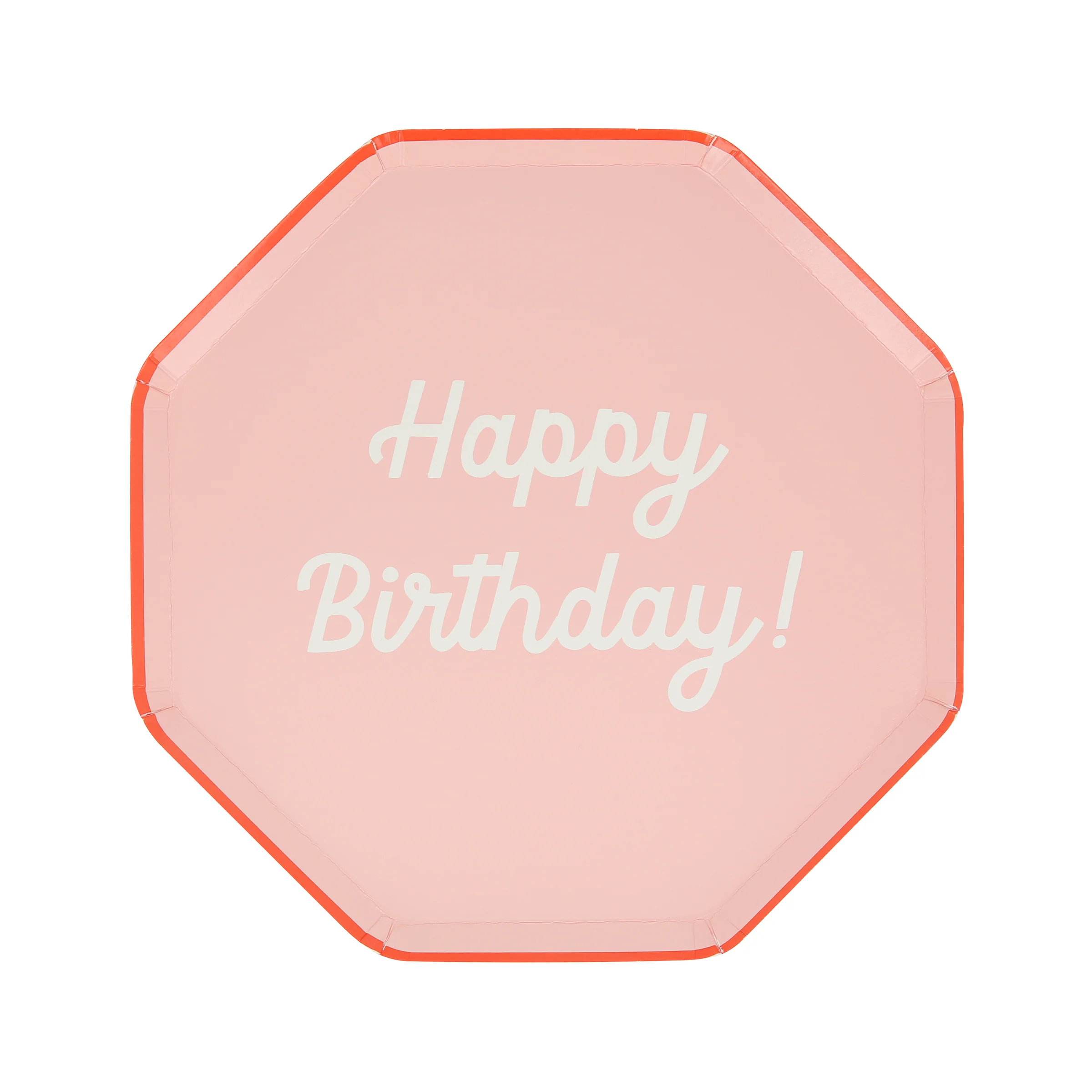 Mixed Happy Birthday Side Plates (x 8) - Image 10