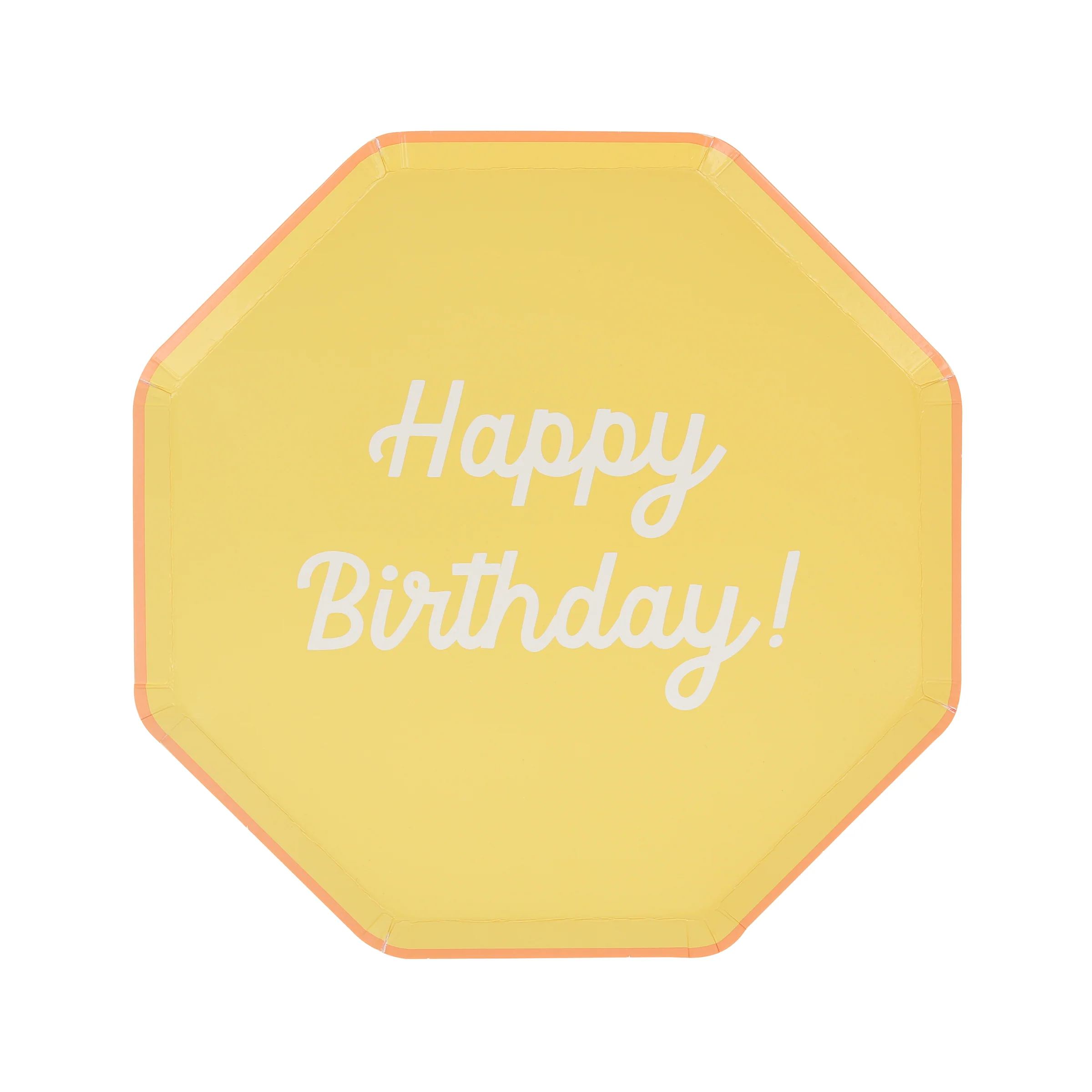 Mixed Happy Birthday Side Plates (x 8) - Image 6