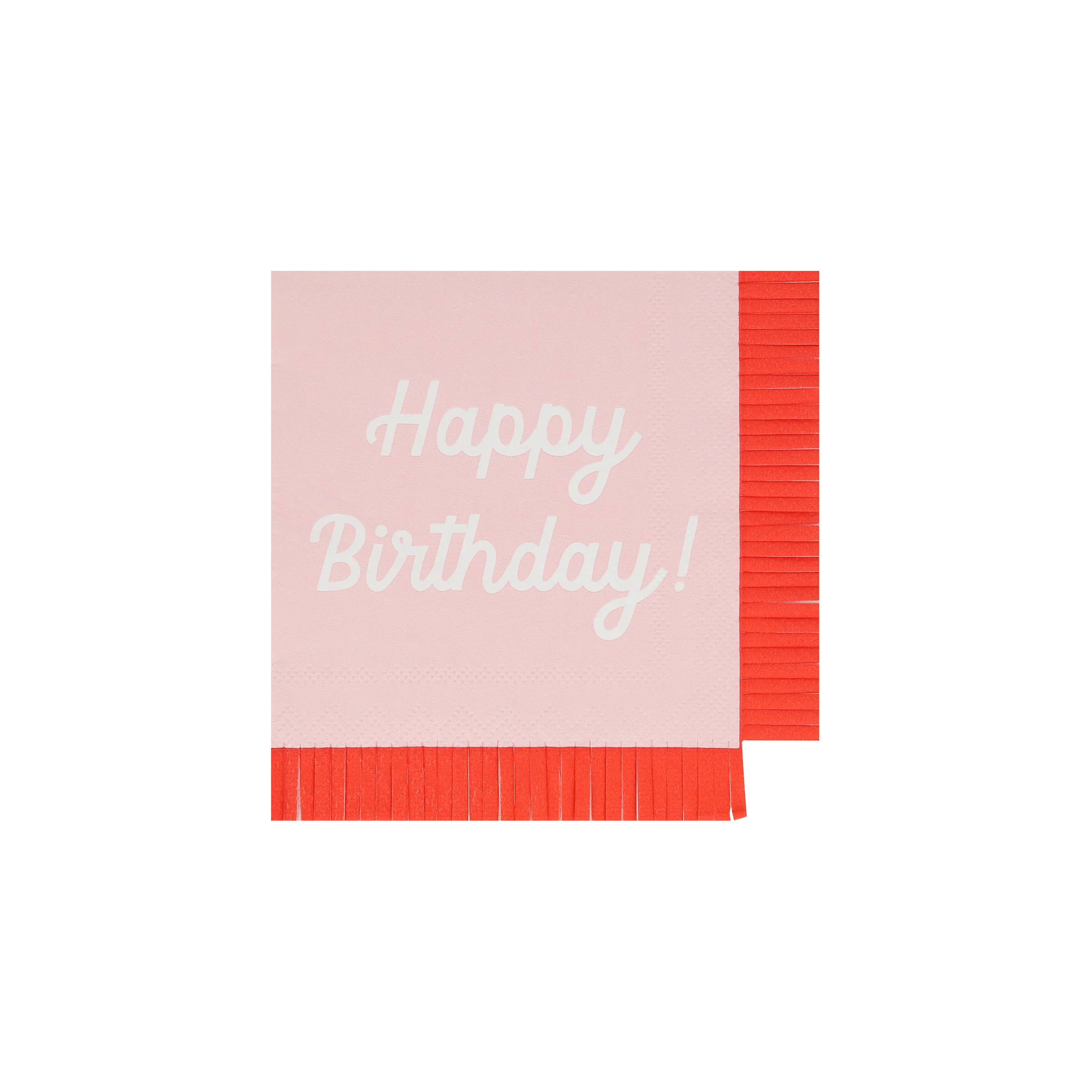 Mixed Happy Birthday Small Napkins (x 16) - Image 3