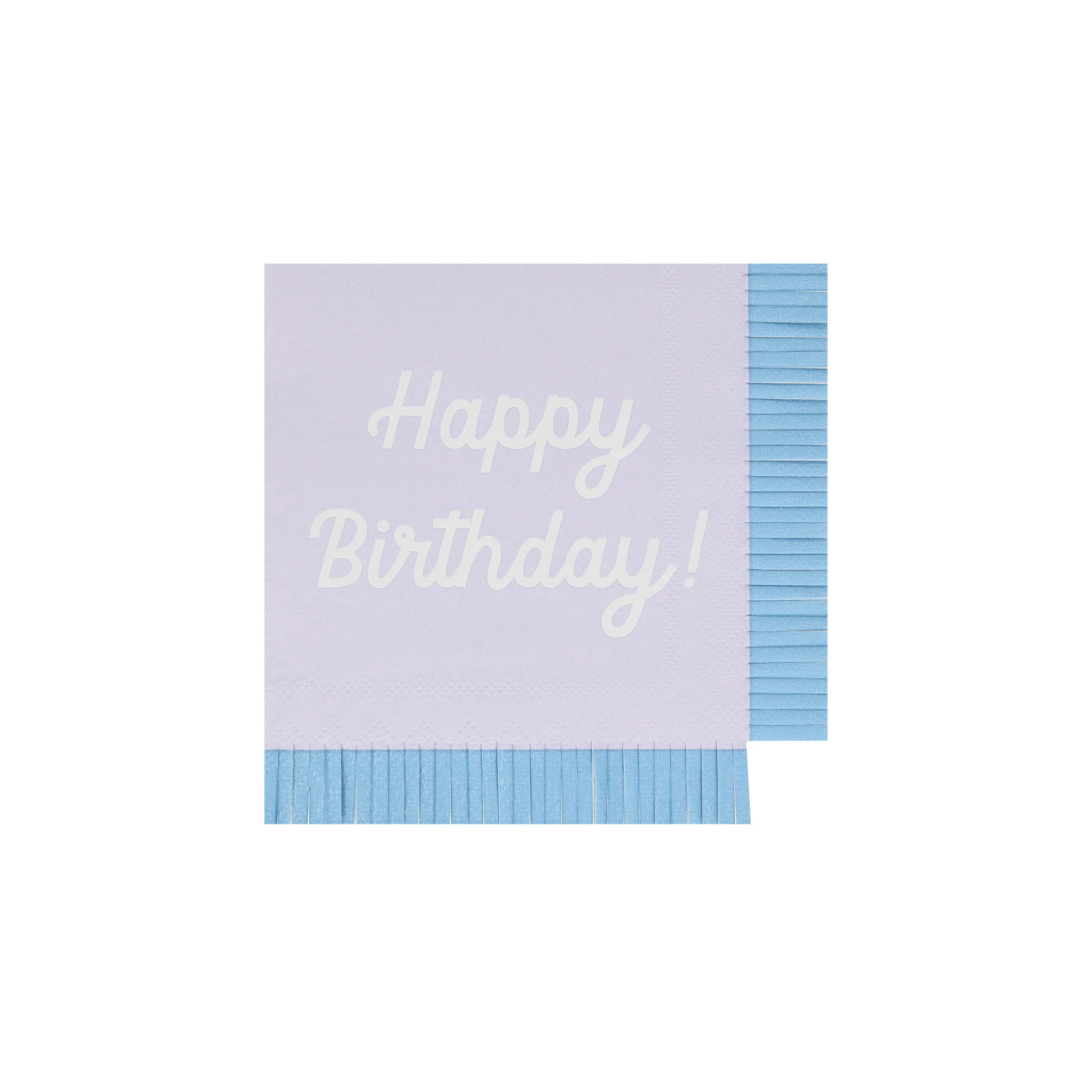 Mixed Happy Birthday Small Napkins (x 16) - Image 6