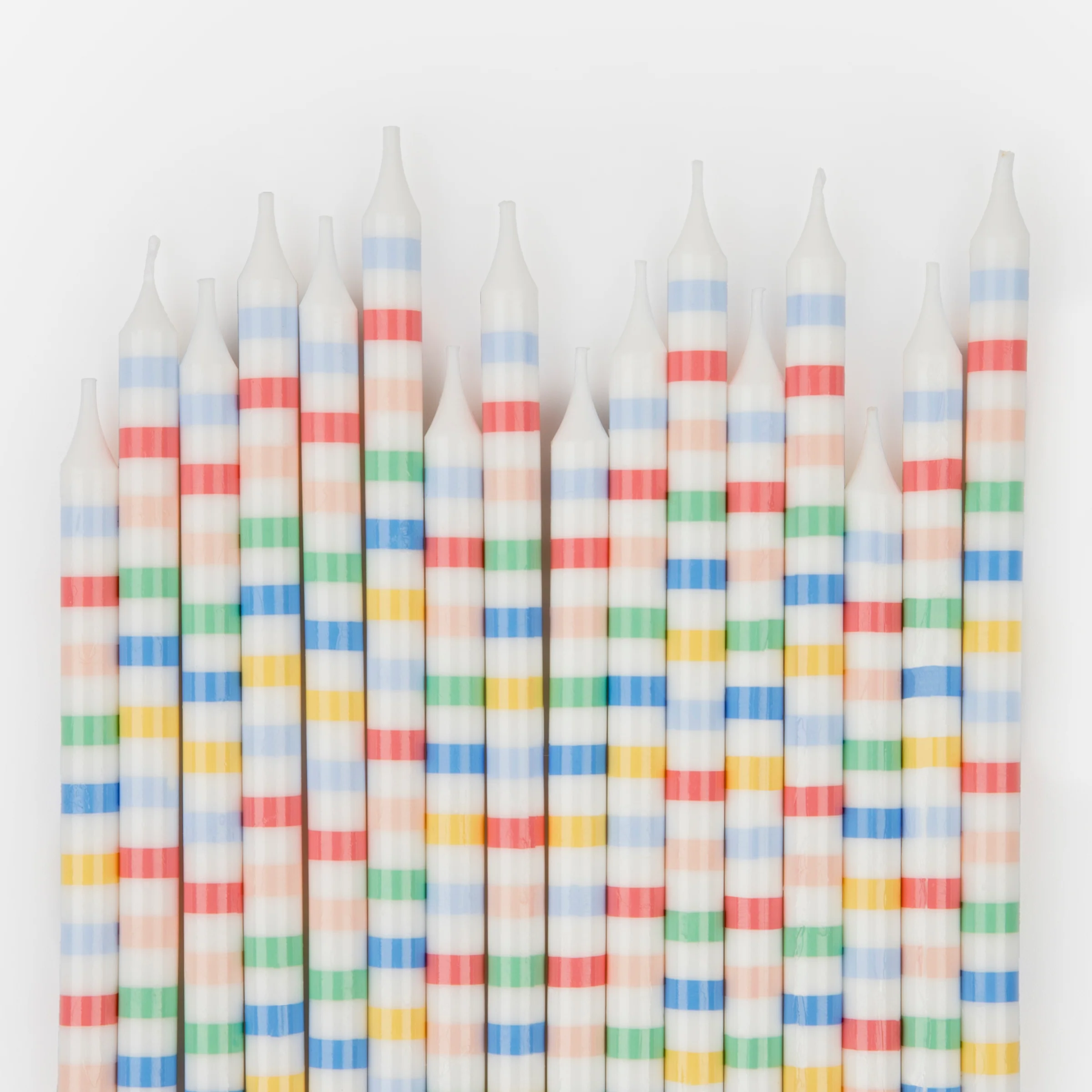 Multi Stripe Candles (x 16) - Image 3
