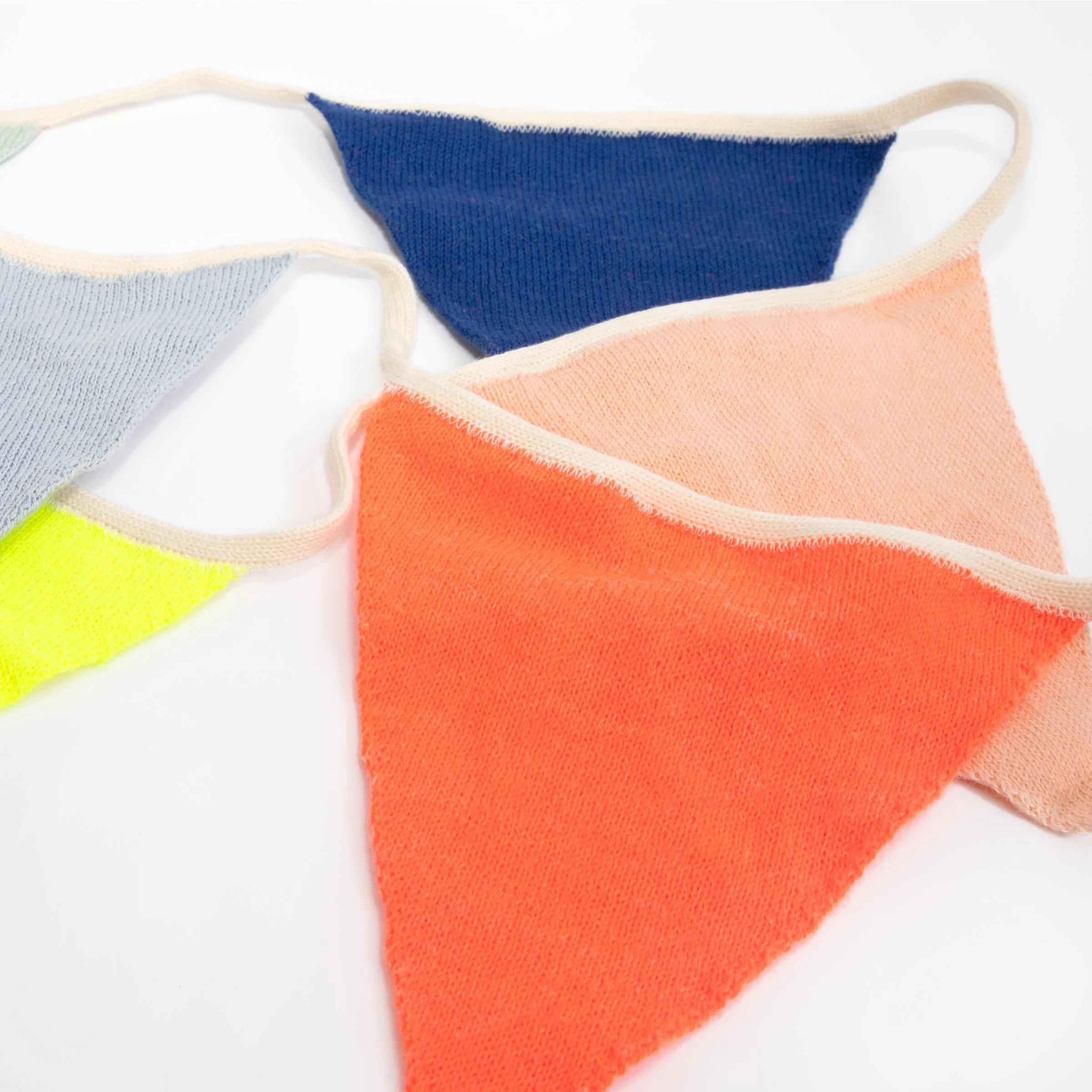 Multicolour Knitted Flag Garland - Image 2