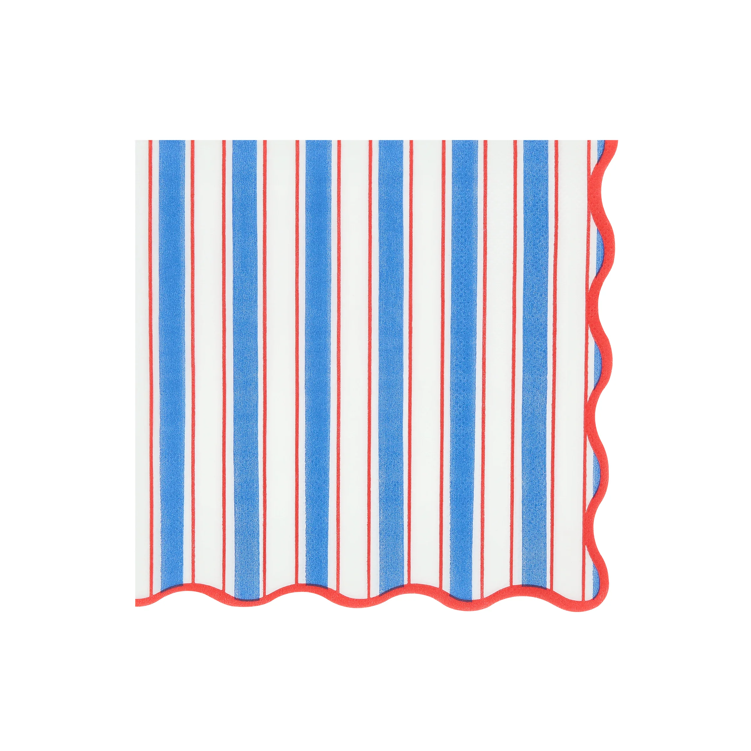 Nautical Striped Large Napkins (x 16) - Image 3
