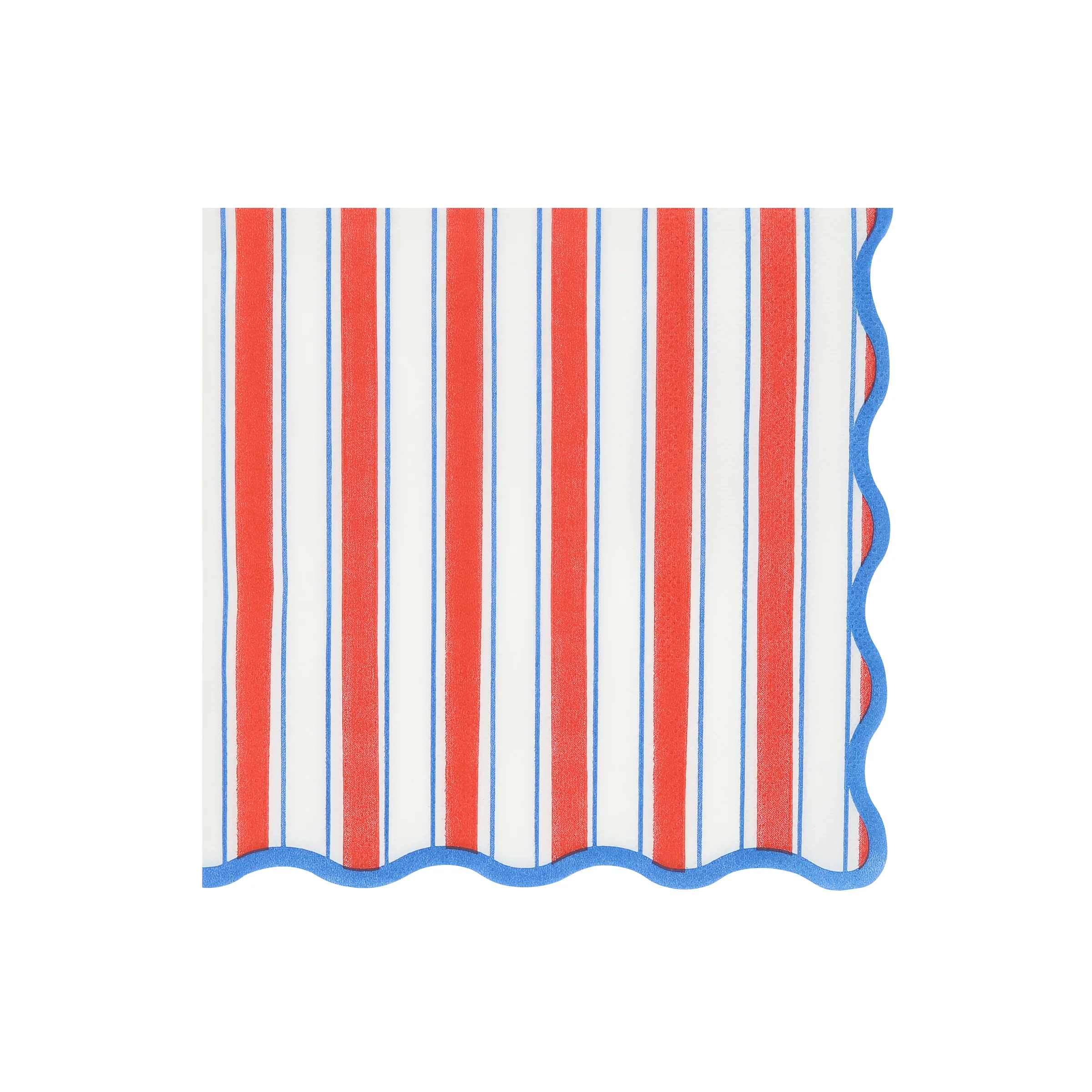 Nautical Striped Large Napkins (x 16) - Image 4