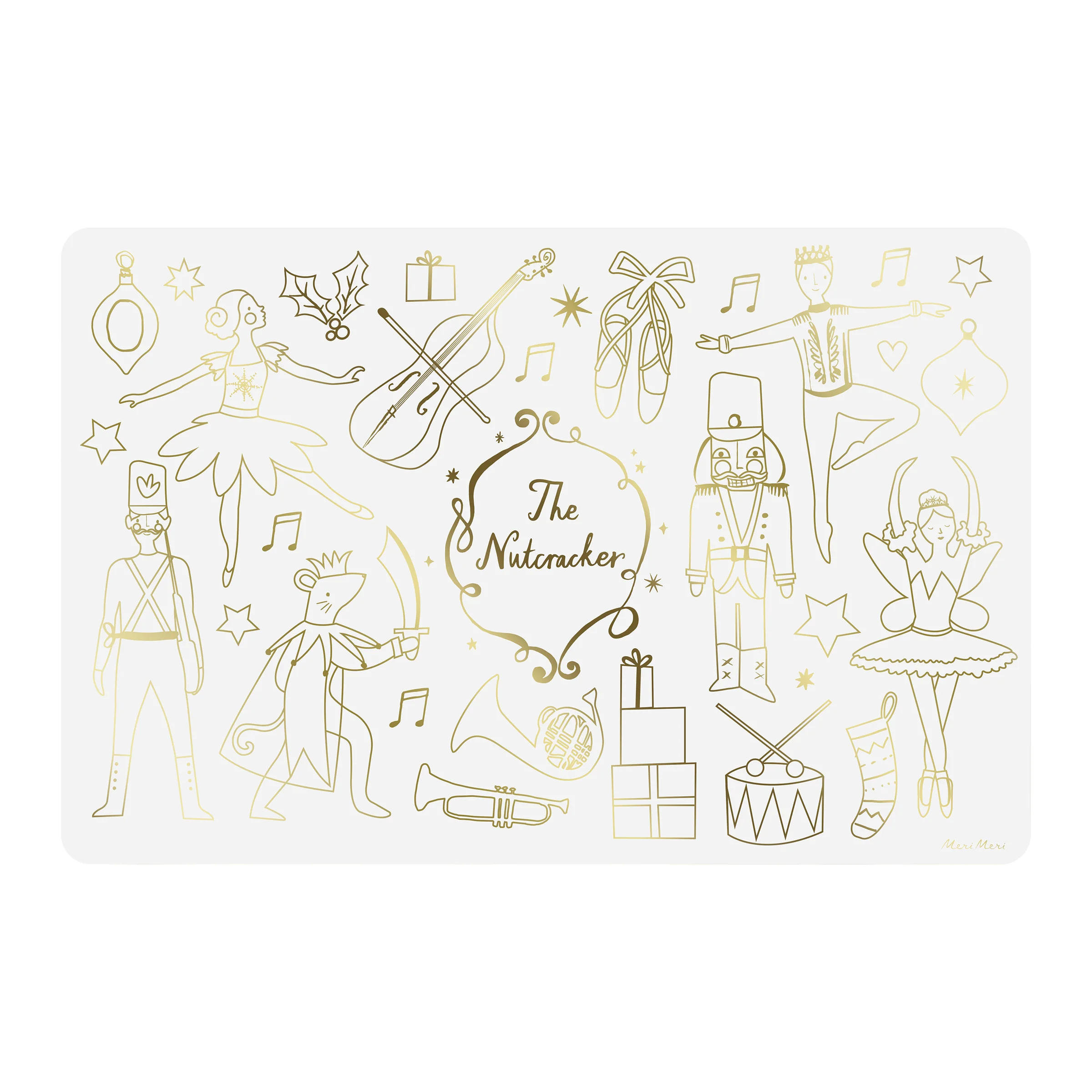 Nutcracker Colouring Placemats (x 8) - Image 2