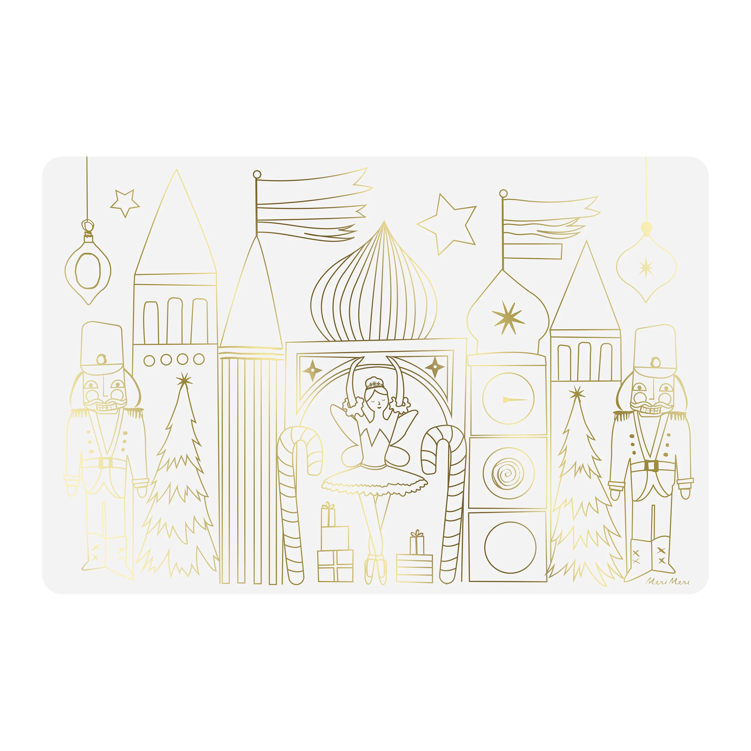 Nutcracker Colouring Placemats (x 8) - Image 3
