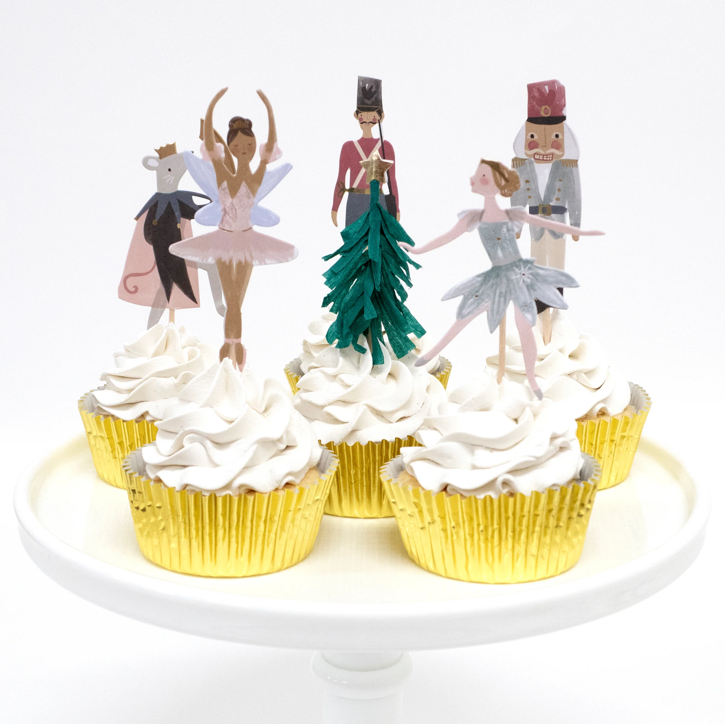 Nutcracker Cupcake Kit (x 24 toppers)