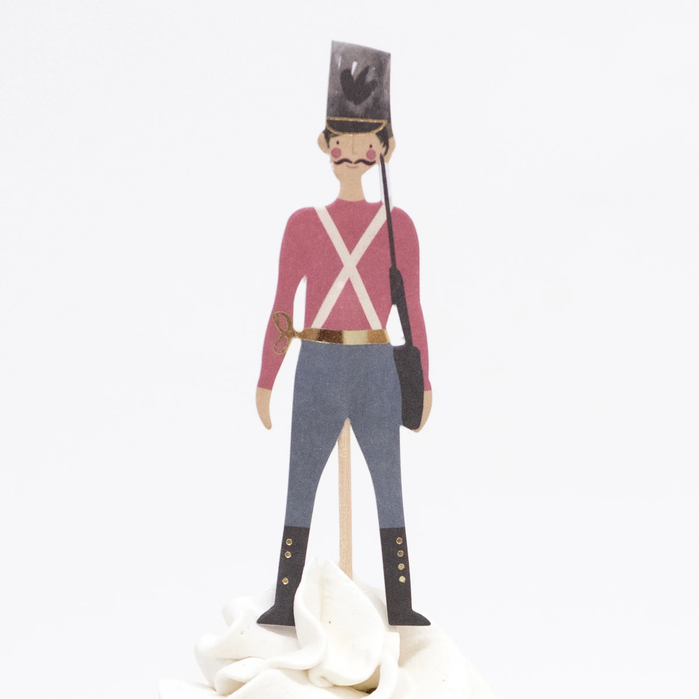 Nutcracker Cupcake Kit (x 24 toppers) - Image 6