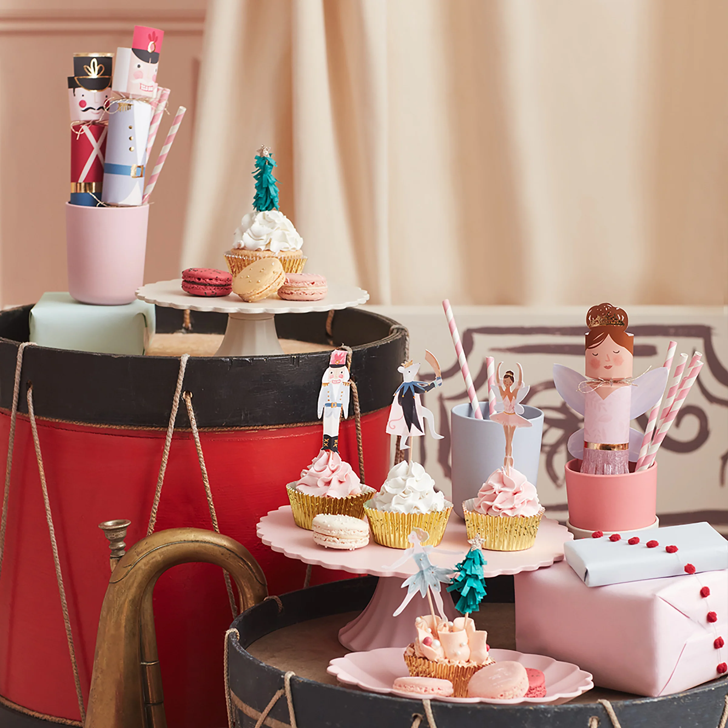 Nutcracker Cupcake Kit (x 24 toppers) - Image 9