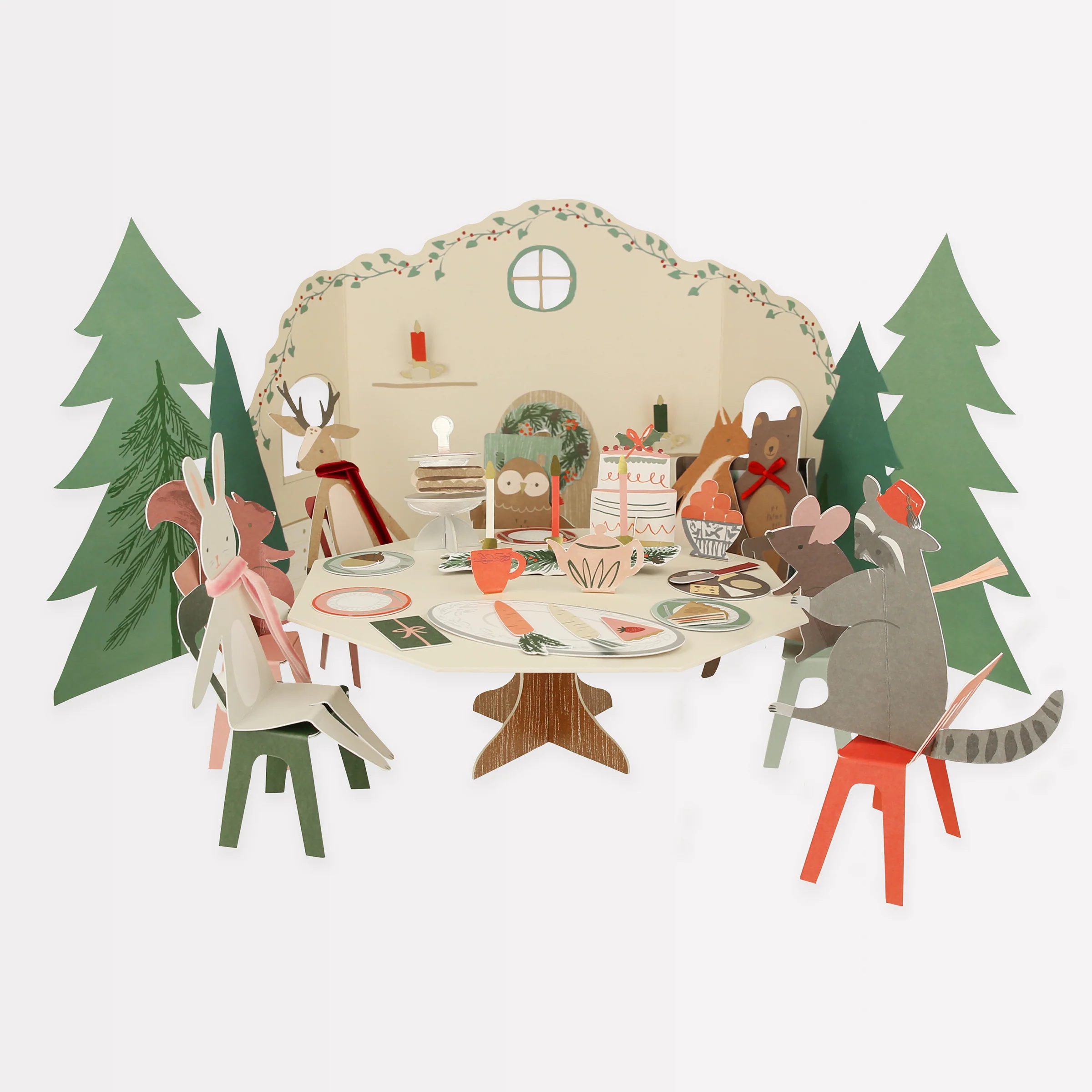 Owl's Party Paper Play Advent Calendar - Image 2