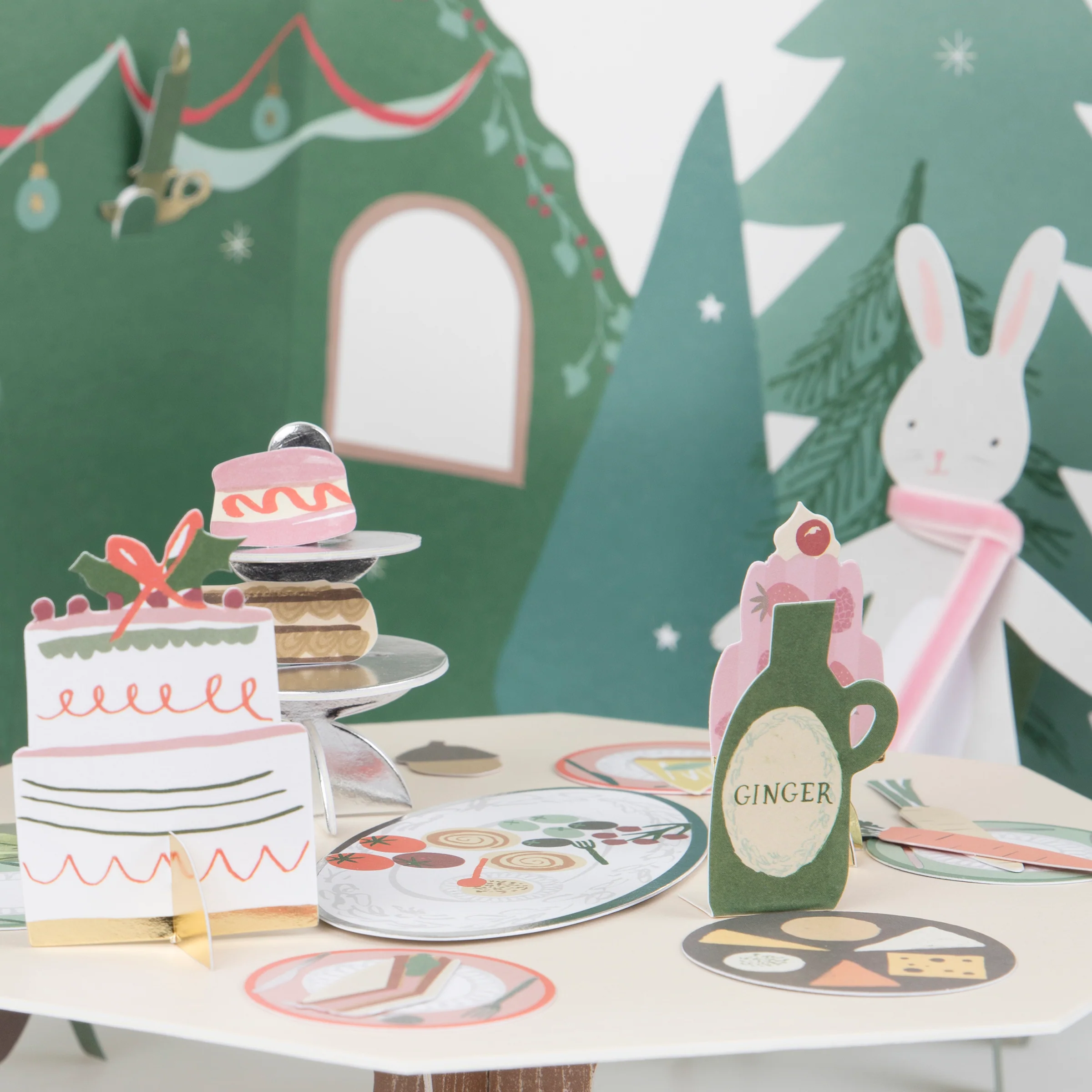 Owl's Party Paper Play Advent Calendar - Image 4