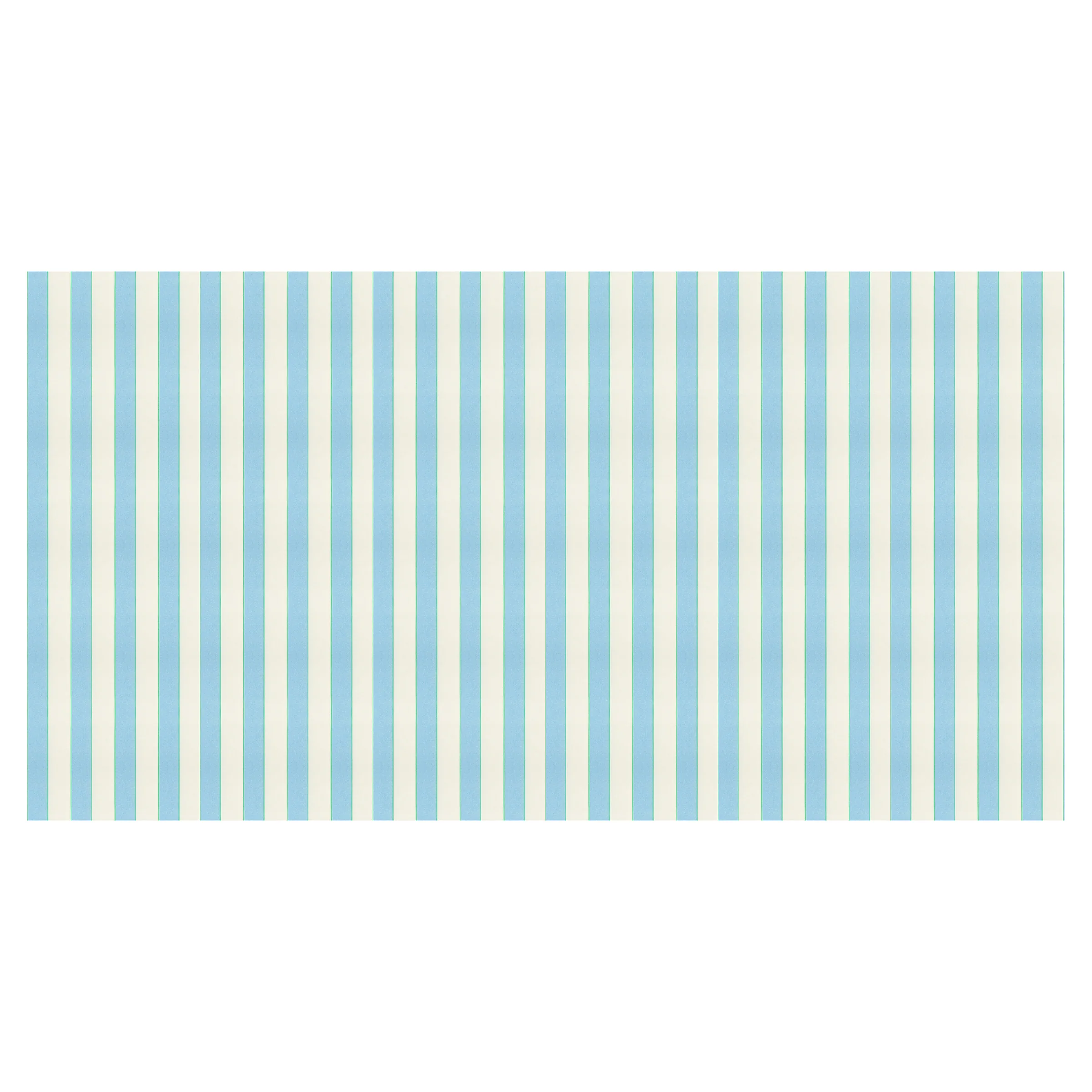 Pale Blue Striped Paper Tablecloth - Image 4