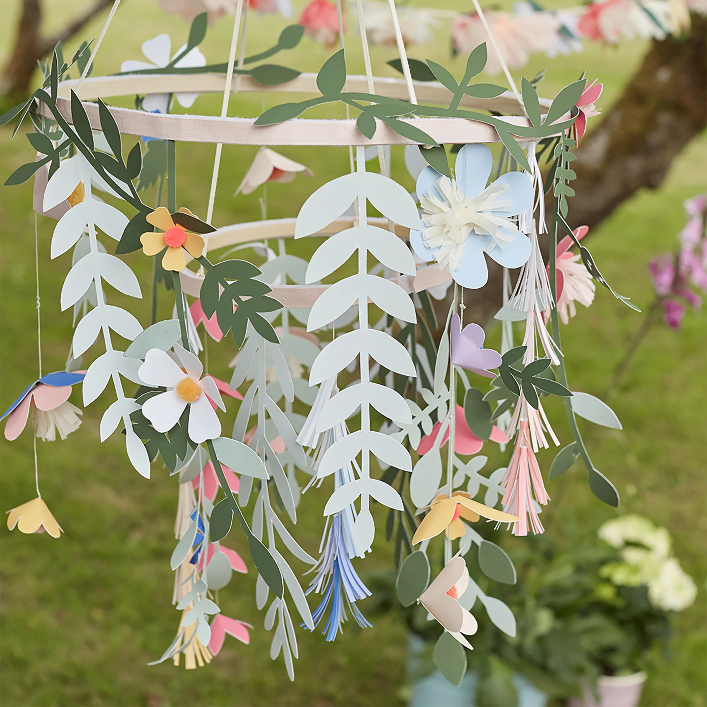 Paper Garden Chandelier - Image 4