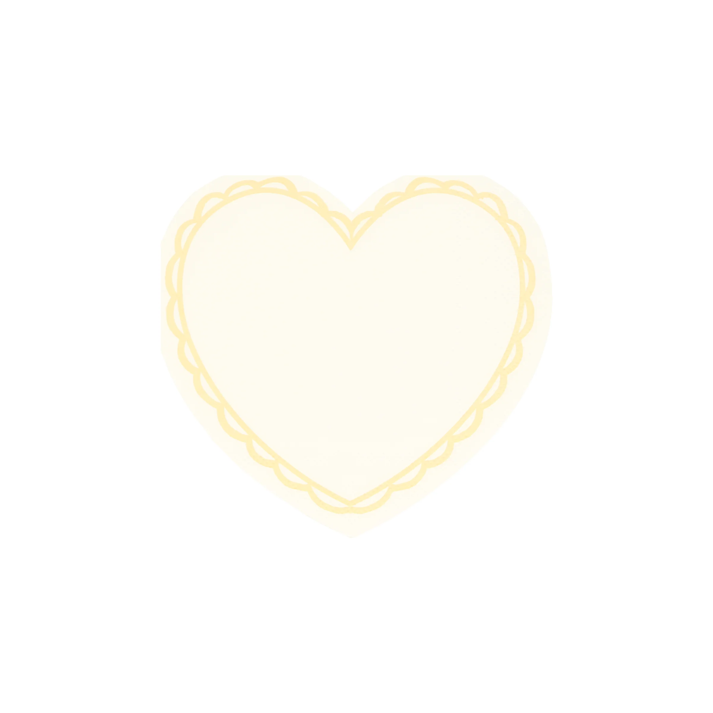 Pastel Heart Small Napkins (x 16) - Image 12