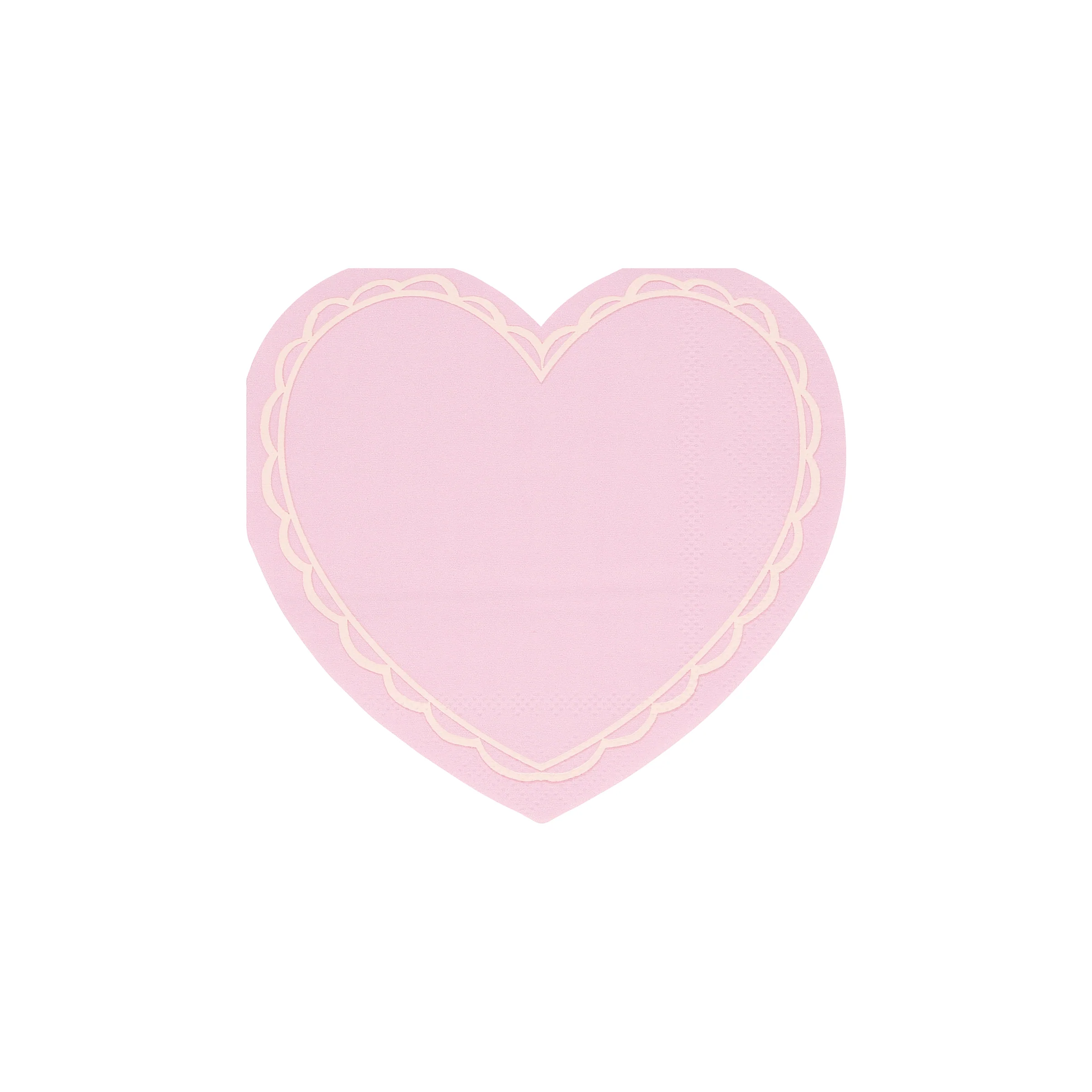 Pastel Heart Small Napkins (x 16) - Image 5