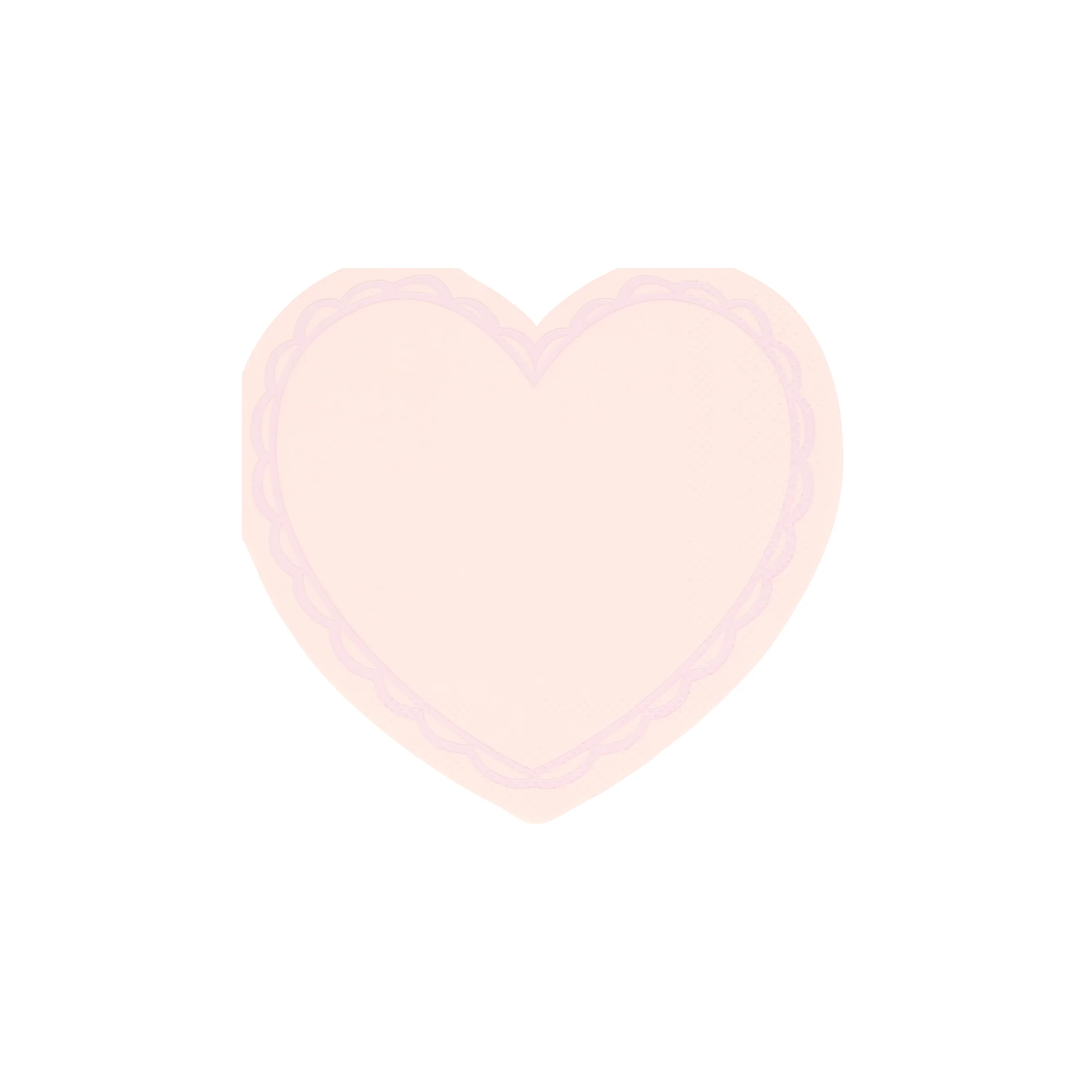 Pastel Heart Small Napkins (x 16) - Image 6