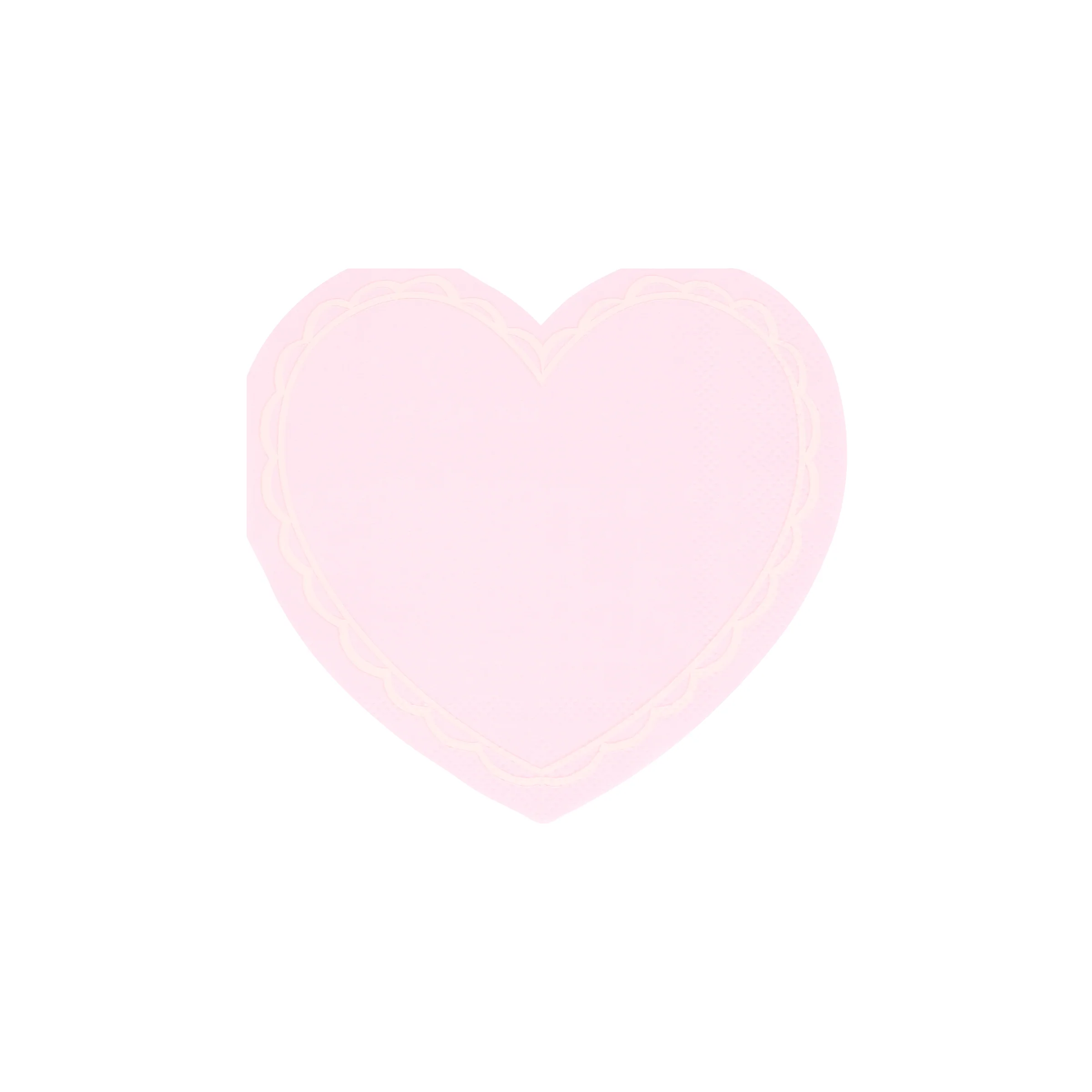 Pastel Heart Small Napkins (x 16) - Image 7