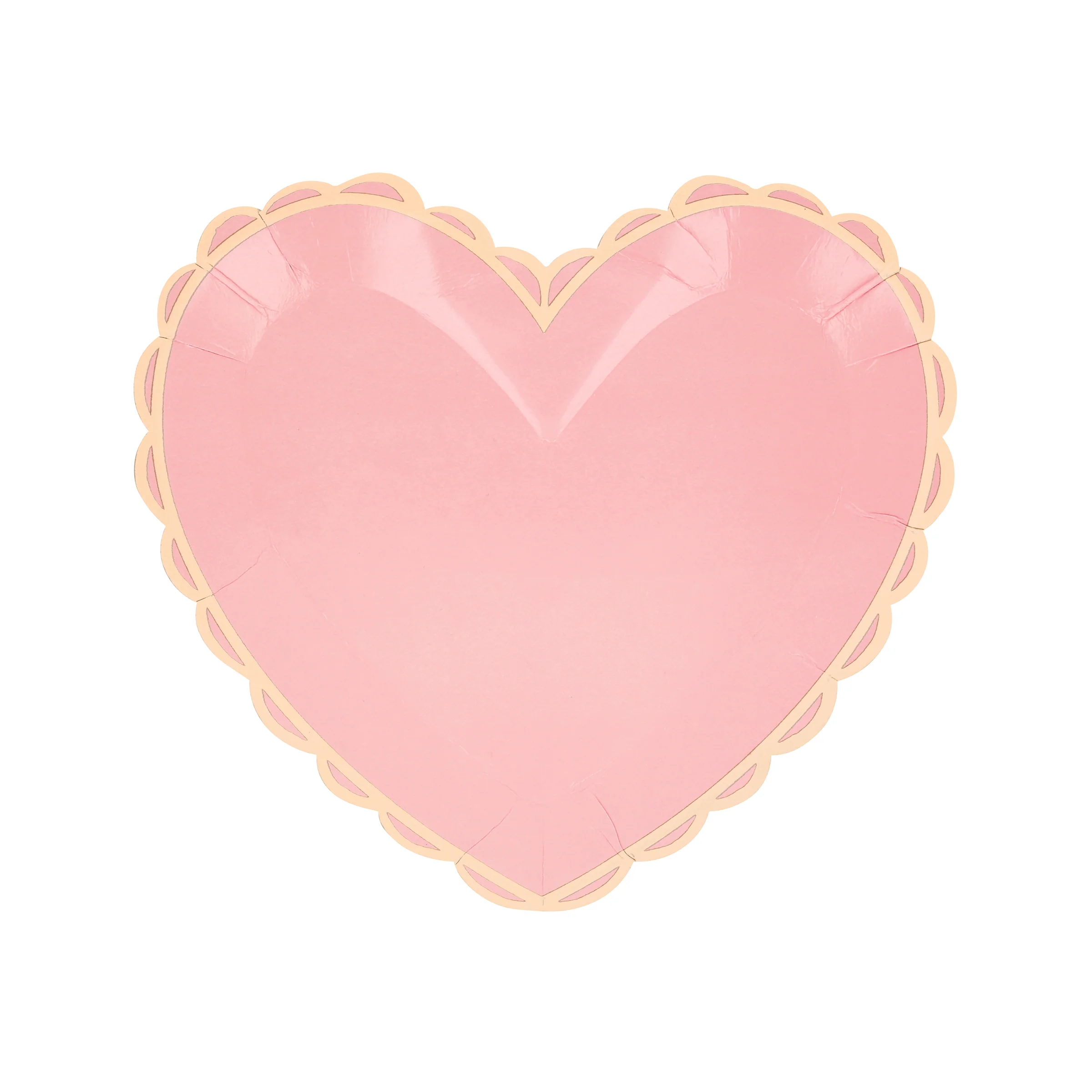 Pastel Heart Small Plates (x 8) - Image 4