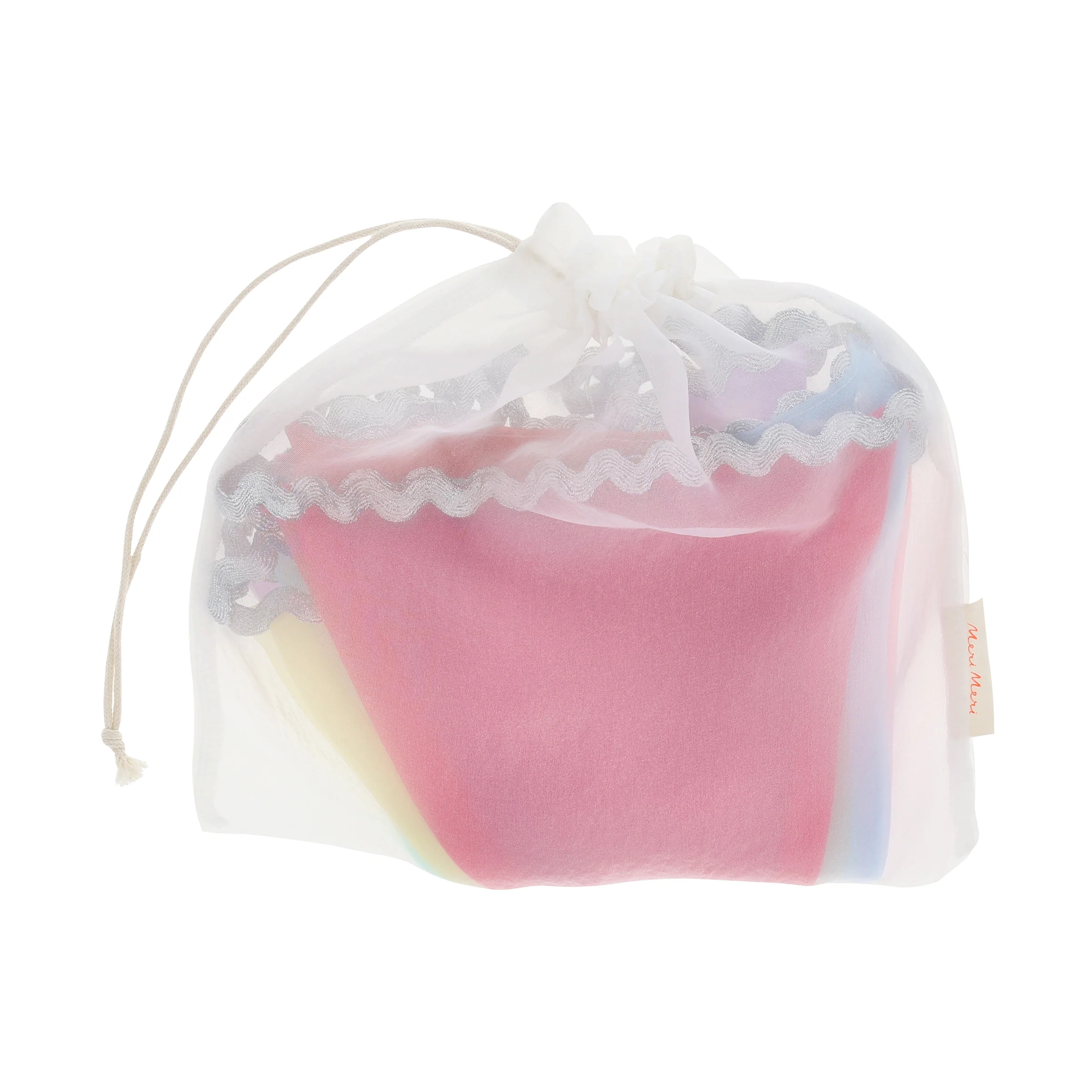 Pastel Rainbow Organza Garland - Image 6