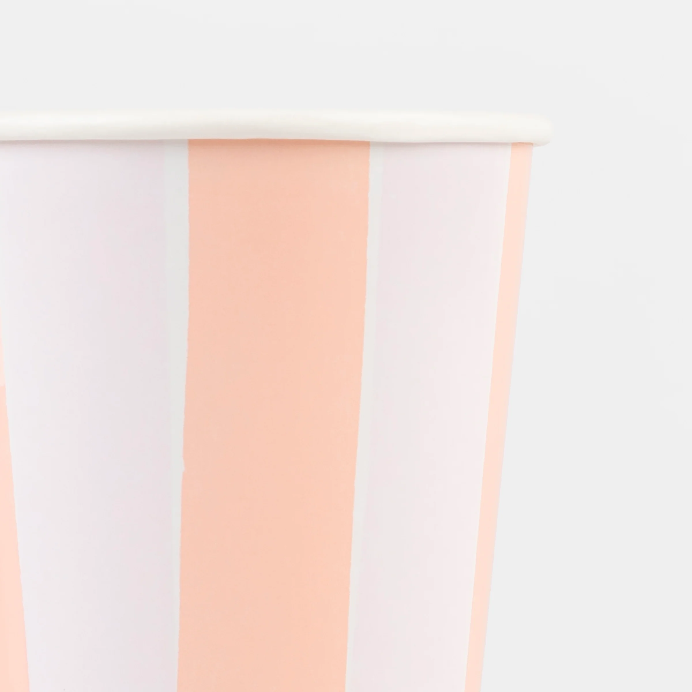 Pastel Stripe Cups (x 8) - Image 2