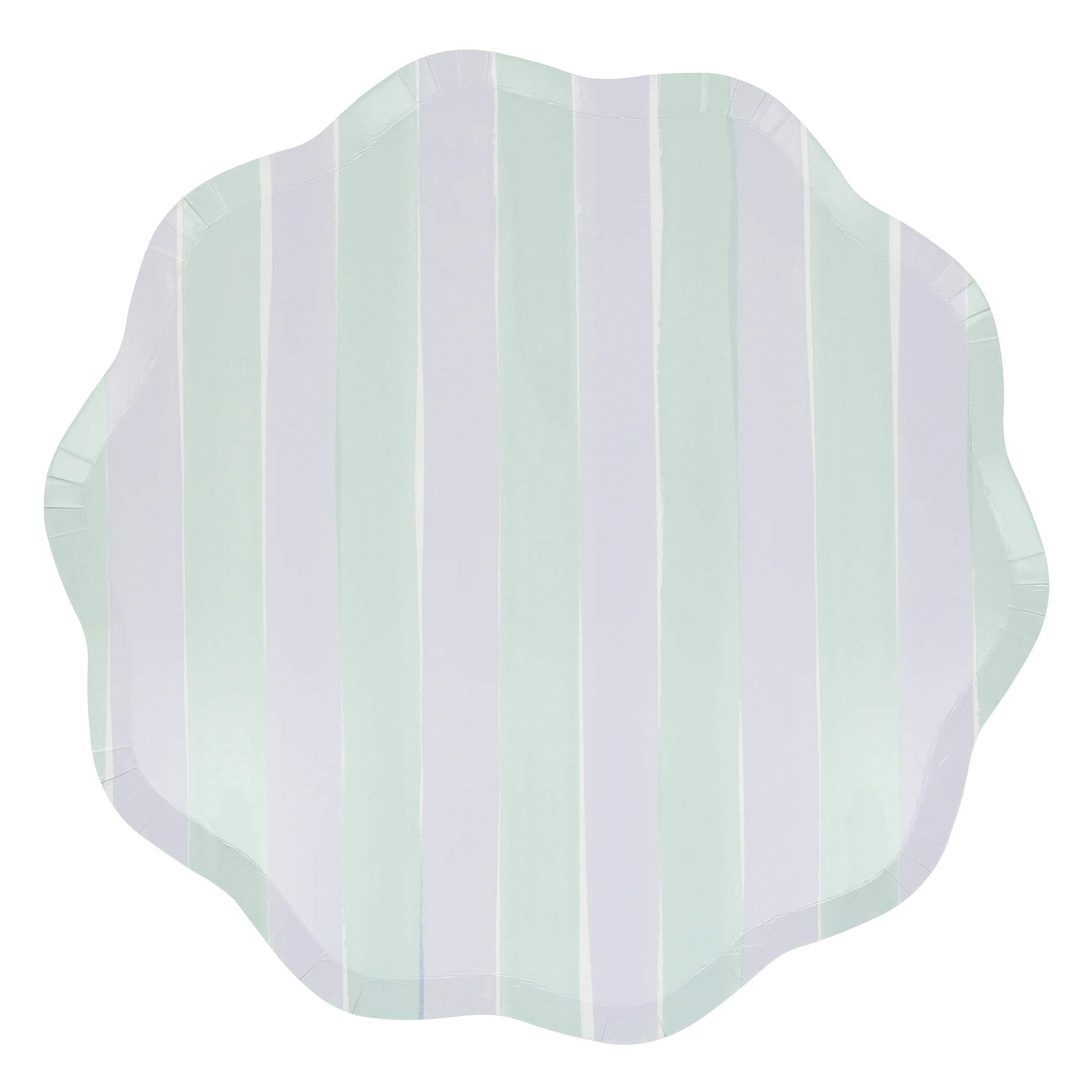 Pastel Stripe Dinner Plates (x 8) - Image 4