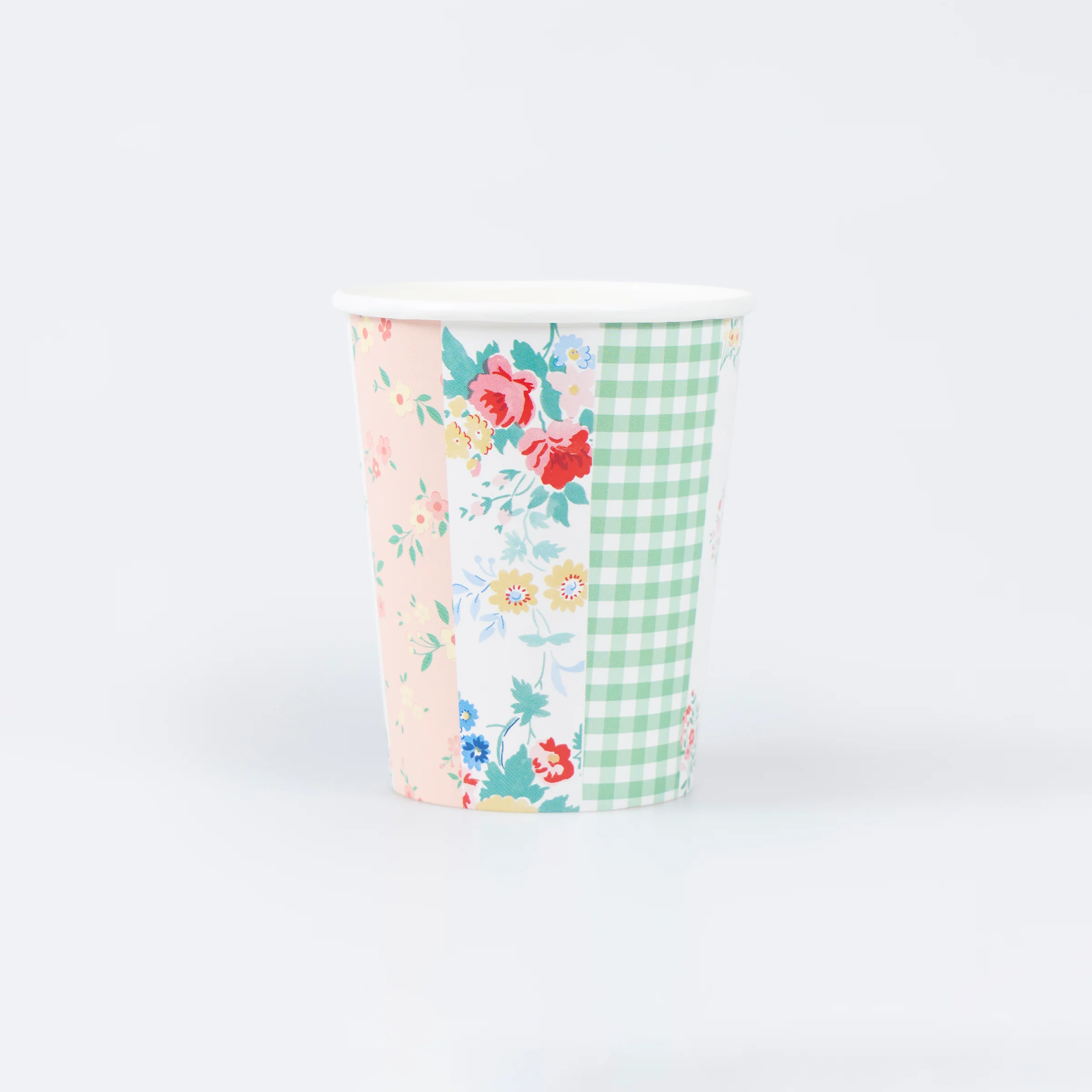 Patchwork Cups (x 8)