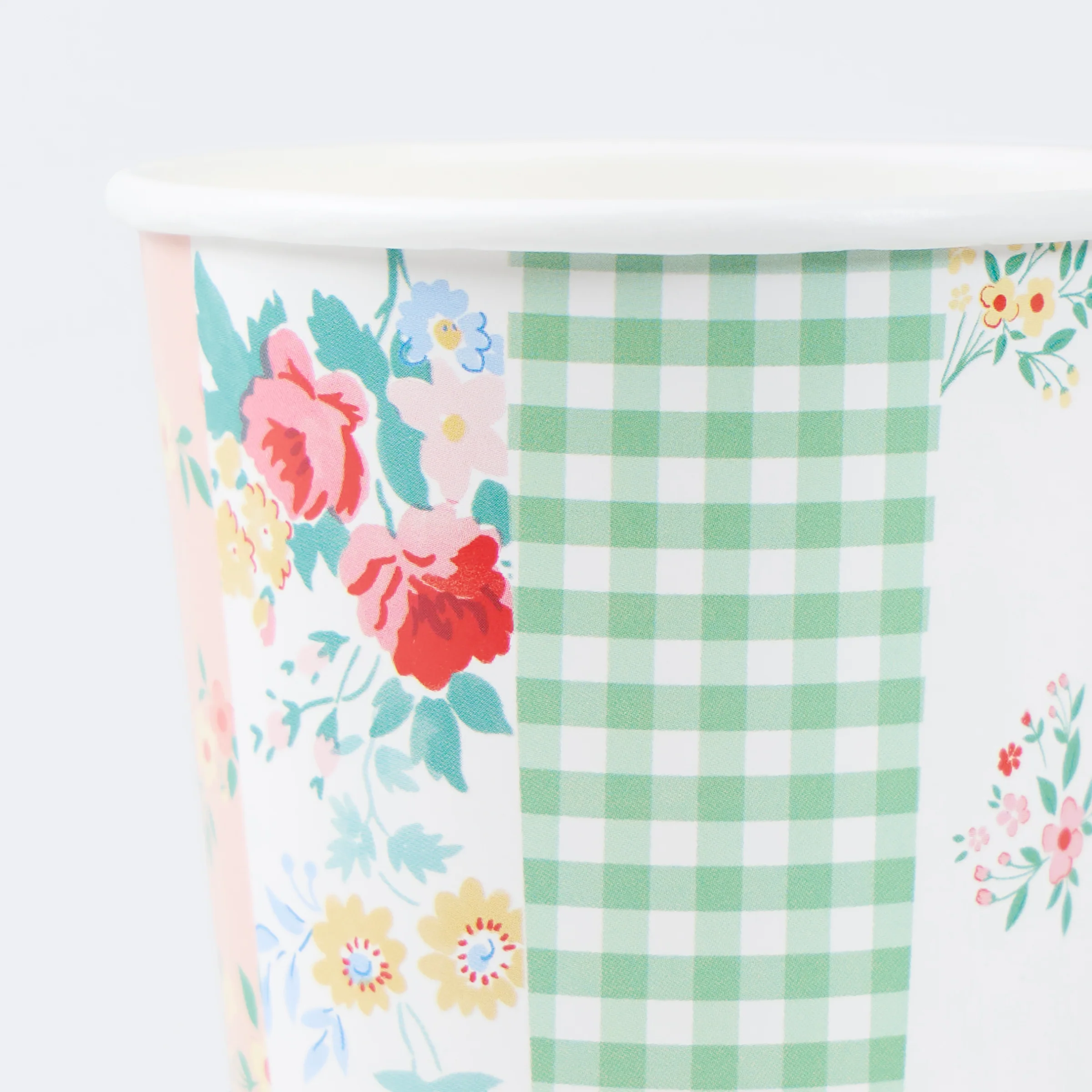 Patchwork Cups (x 8) - Image 2