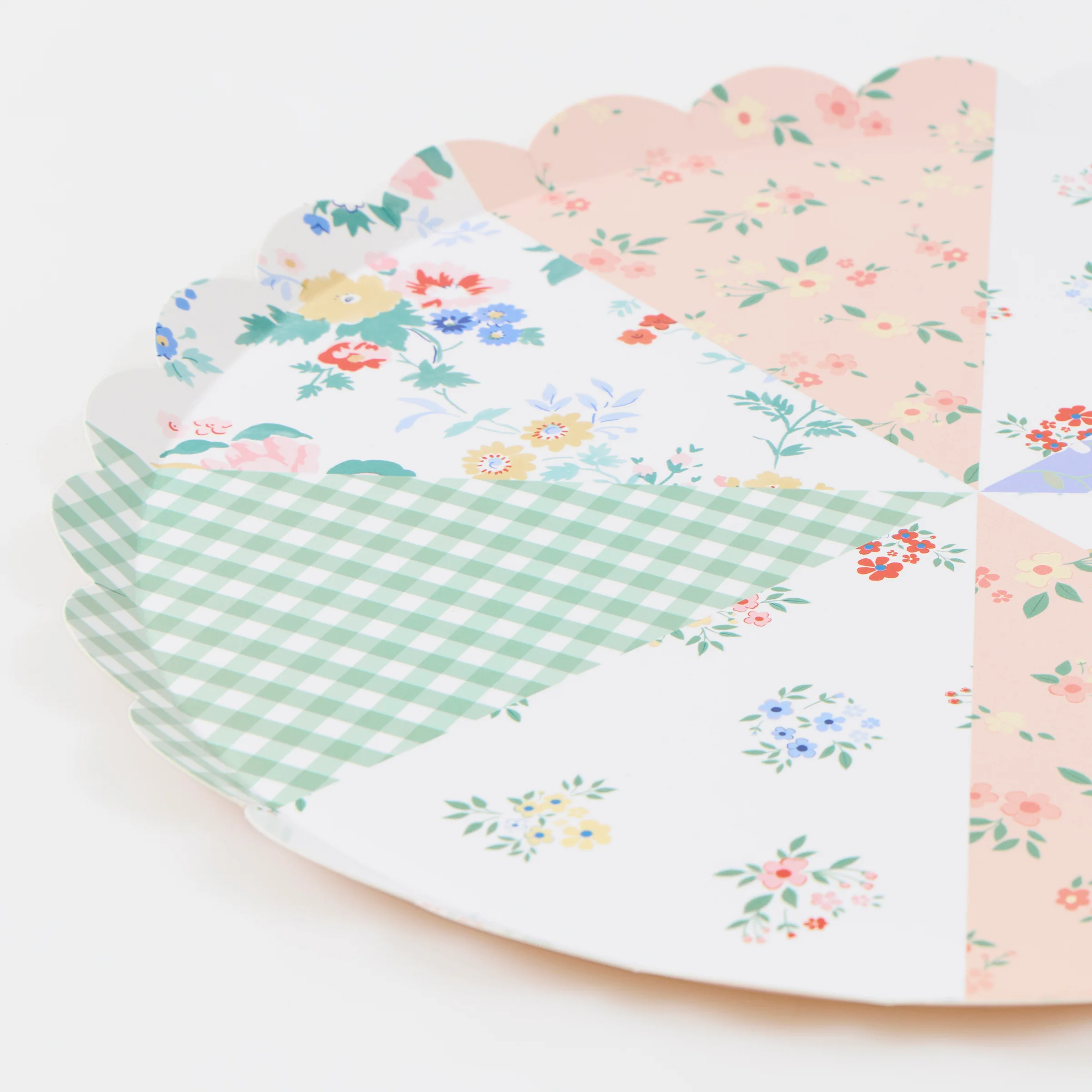 Patchwork Dinner Plates (x 8) - Image 2