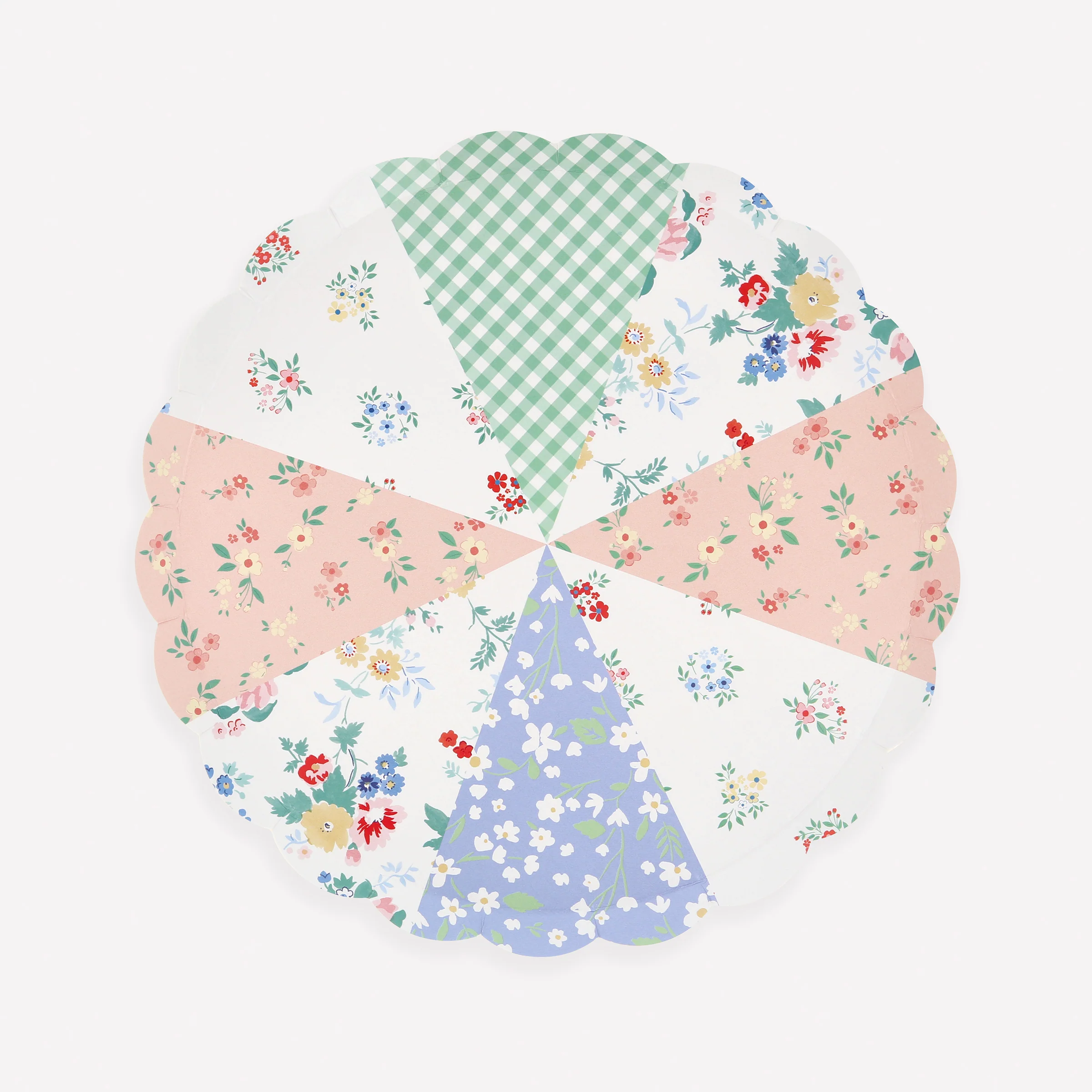 Patchwork Side Plates (x 8)