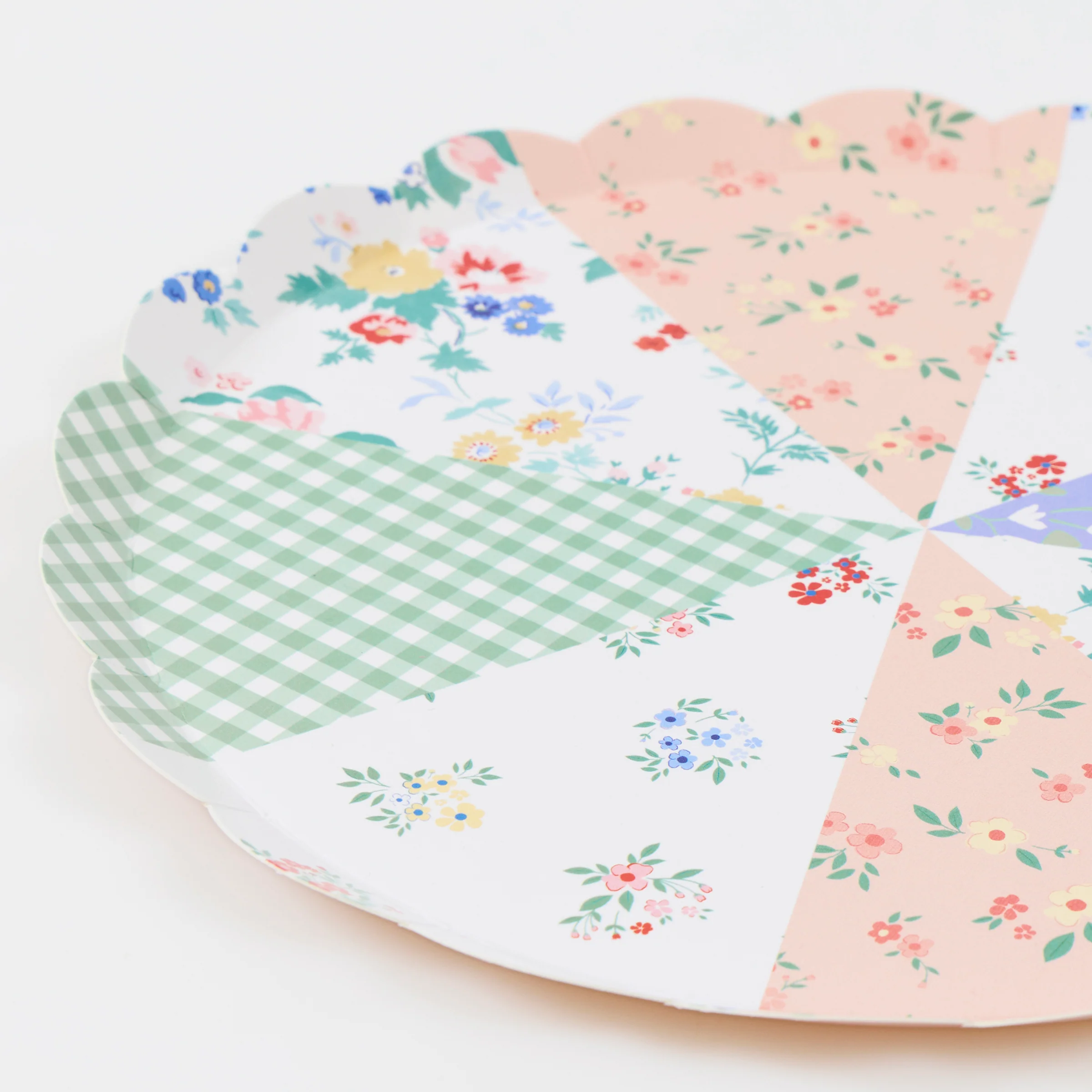 Patchwork Side Plates (x 8) - Image 2