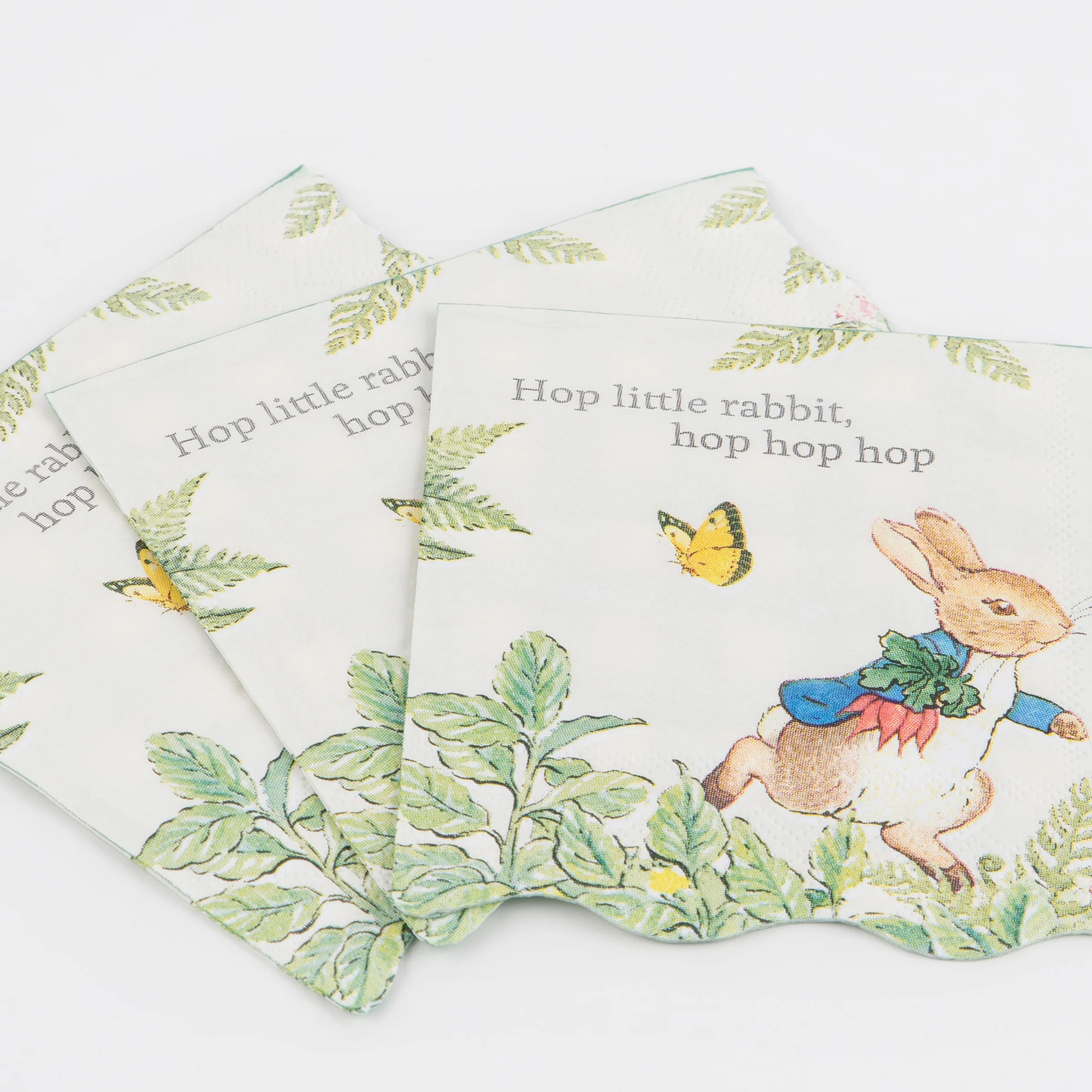 Peter Rabbit™ In The Garden Small Napkins (x 16) - Image 2