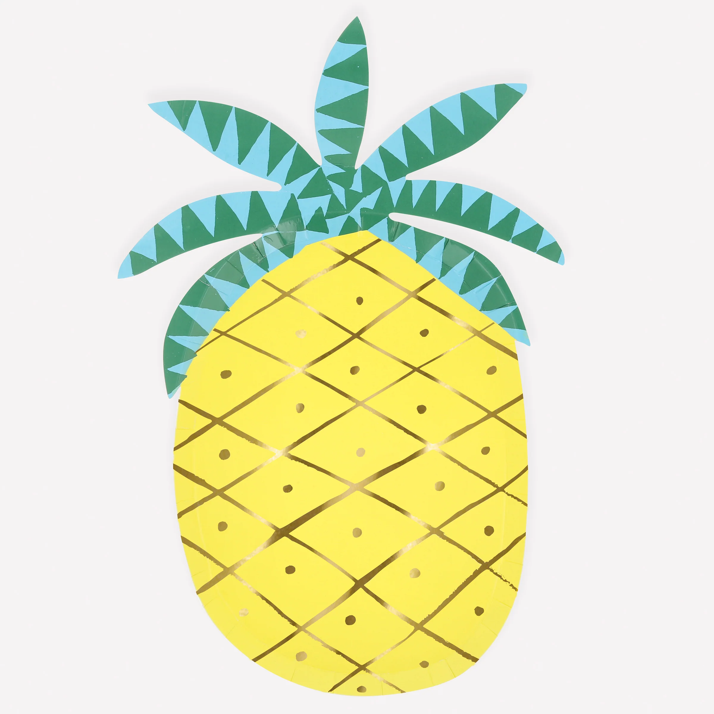 Pineapple Plates (x 8)