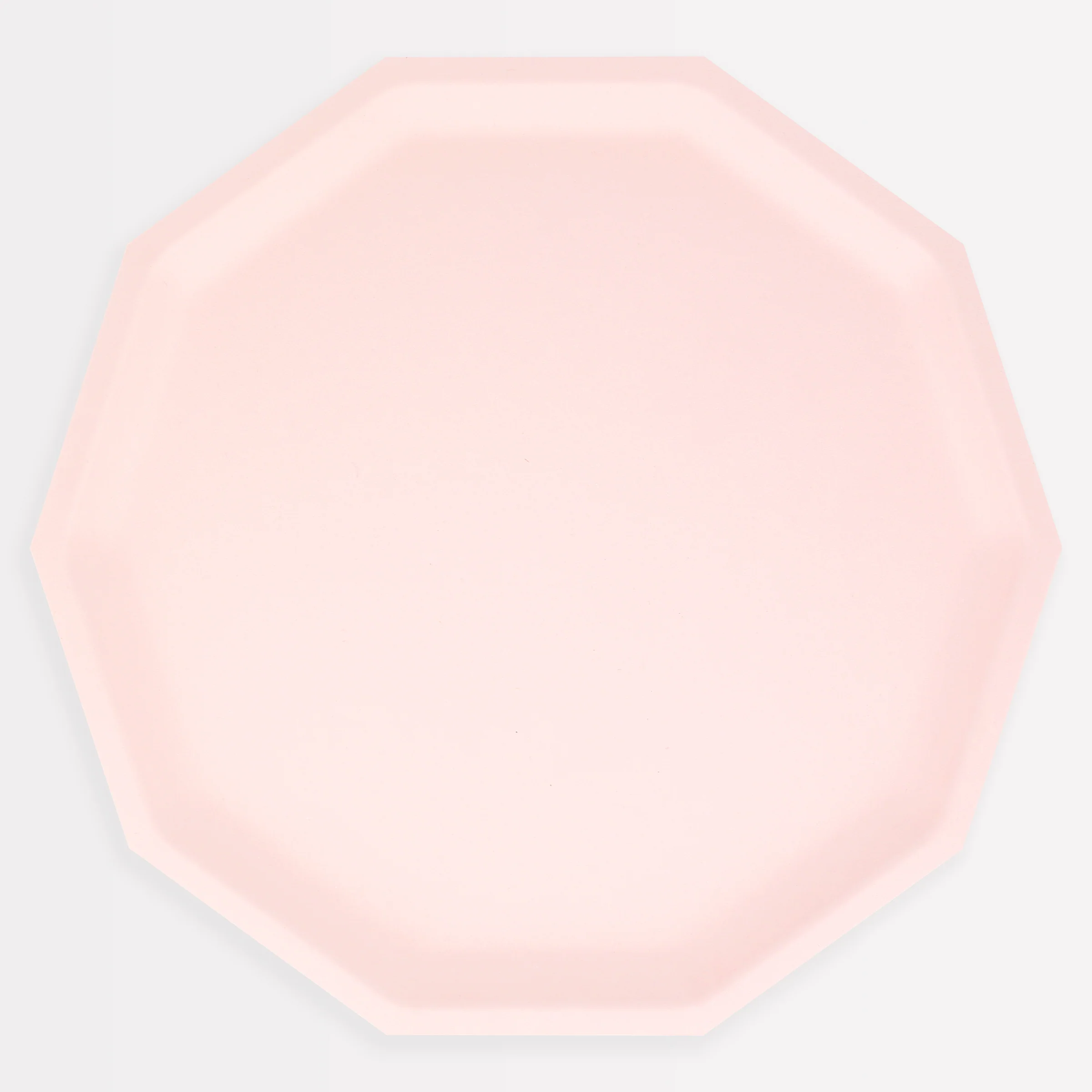 Pink Decagon Compostable Dinner Plates (x 8)