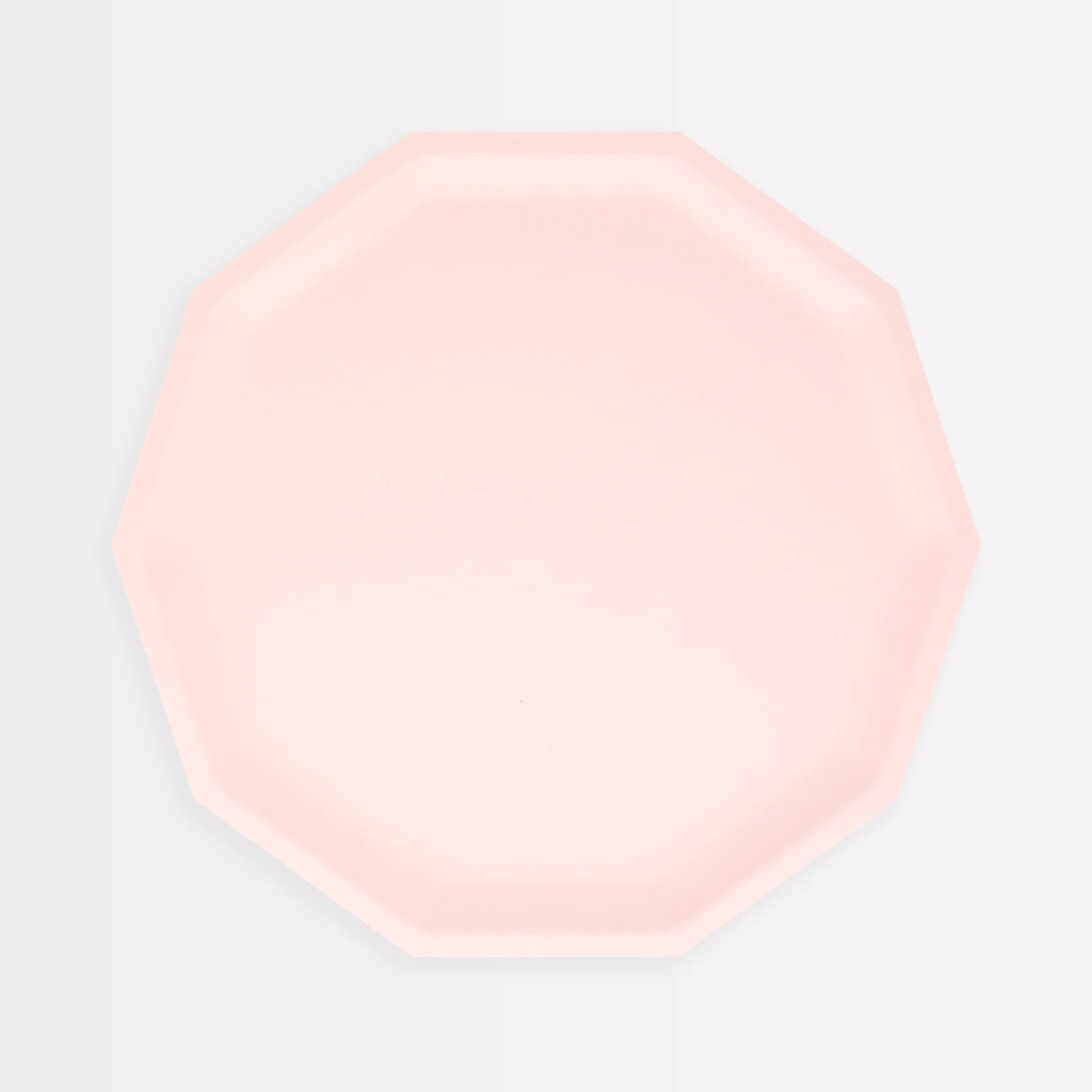 Pink Decagon Compostable Side Plates (x 8)