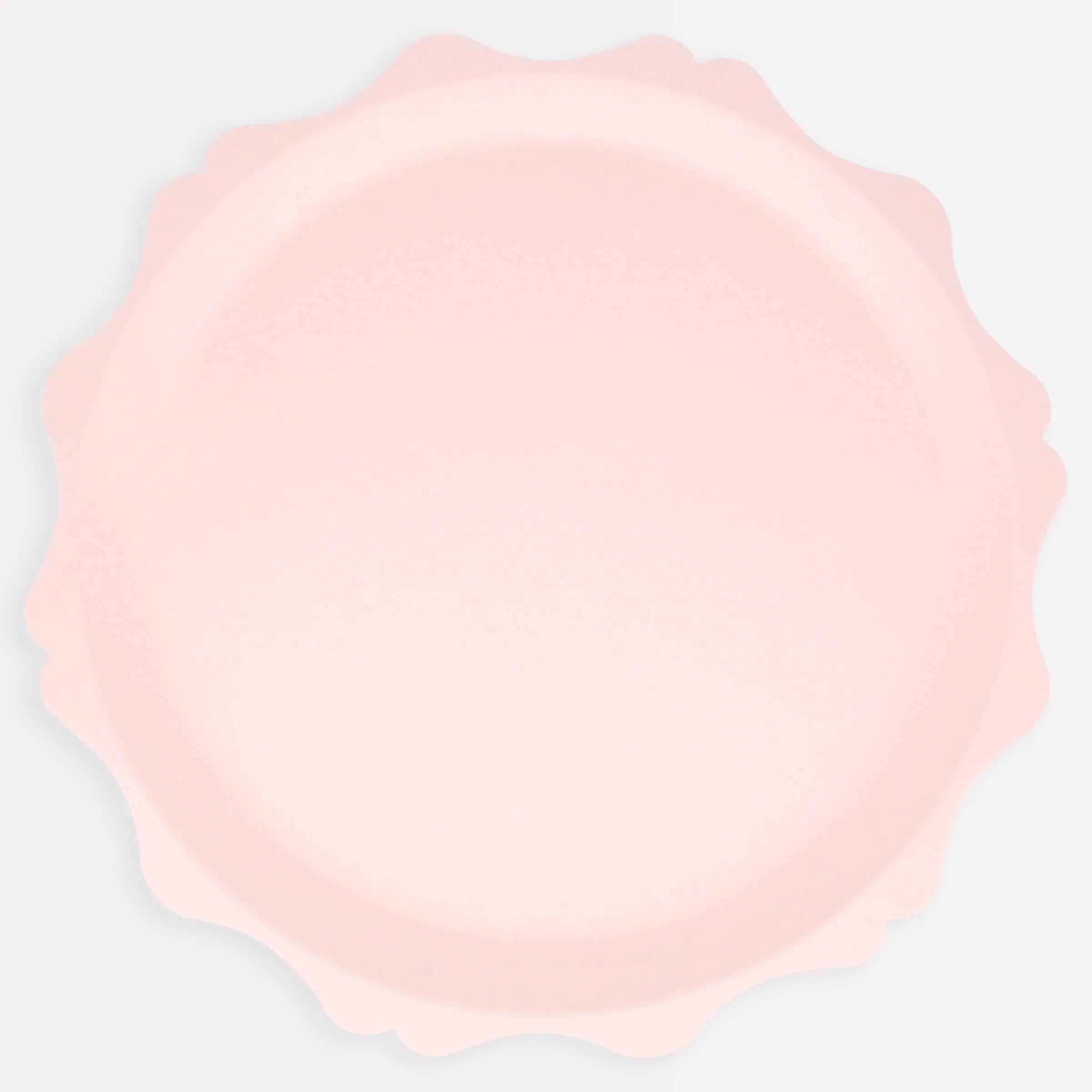 Pink Decorative Edge Compostable Dinner Plates (x 8)