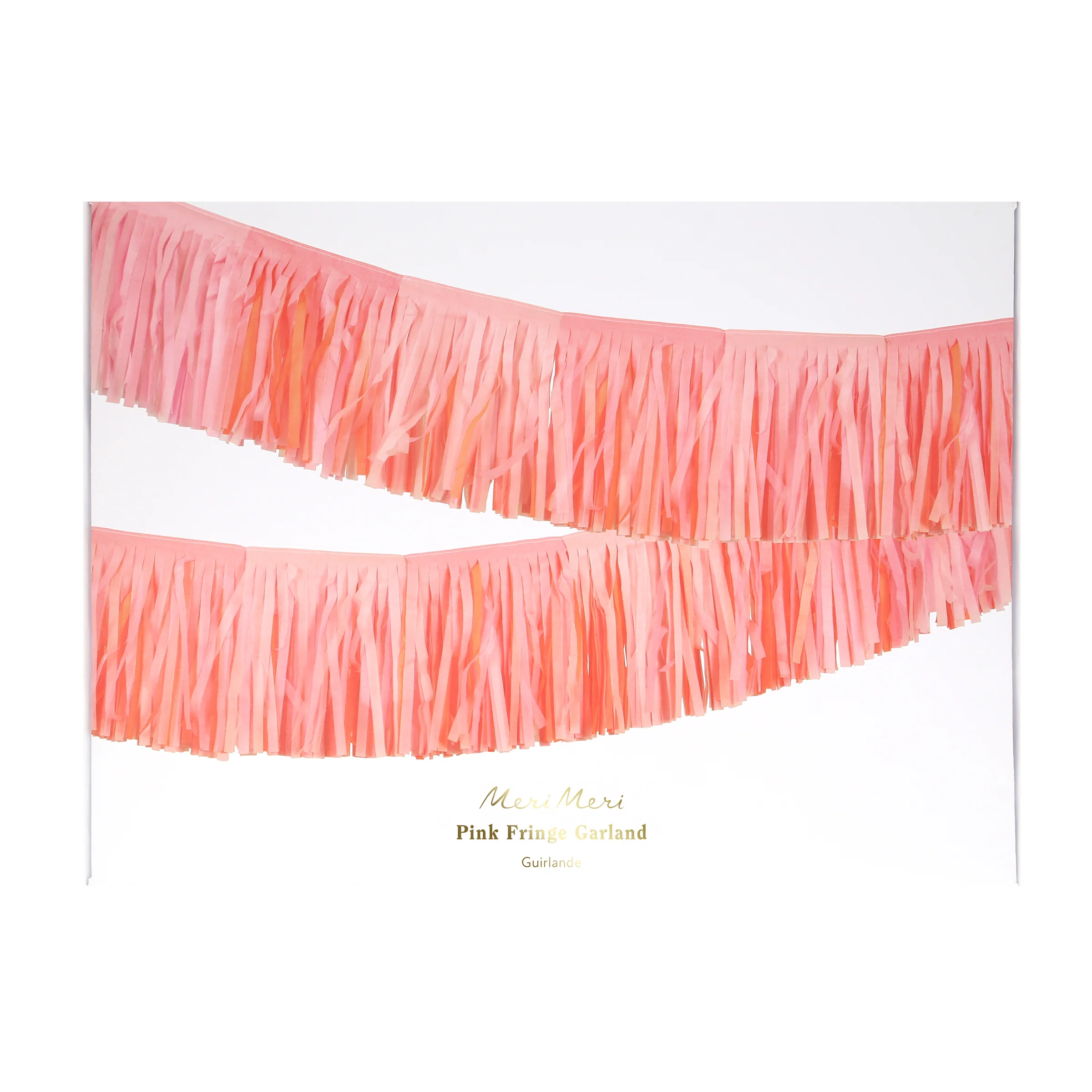 Pink Fringe Garland - Image 7